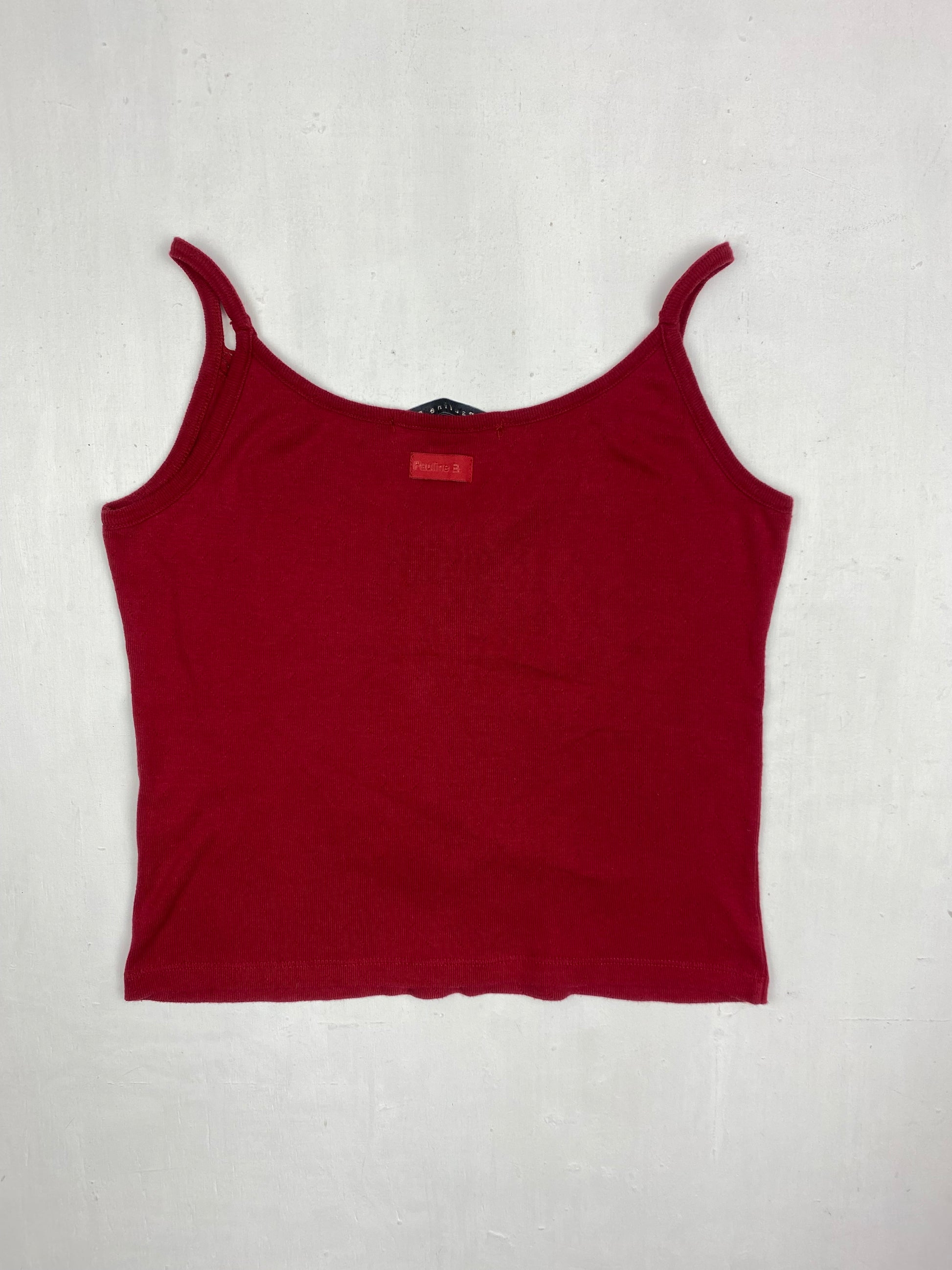 Red cami top (S)