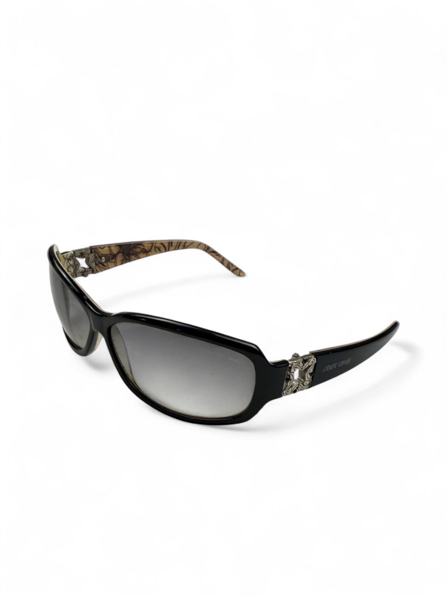 Black 2000s logo sunglasses