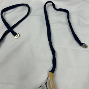 Navy floral brasilian bikini set (XS)