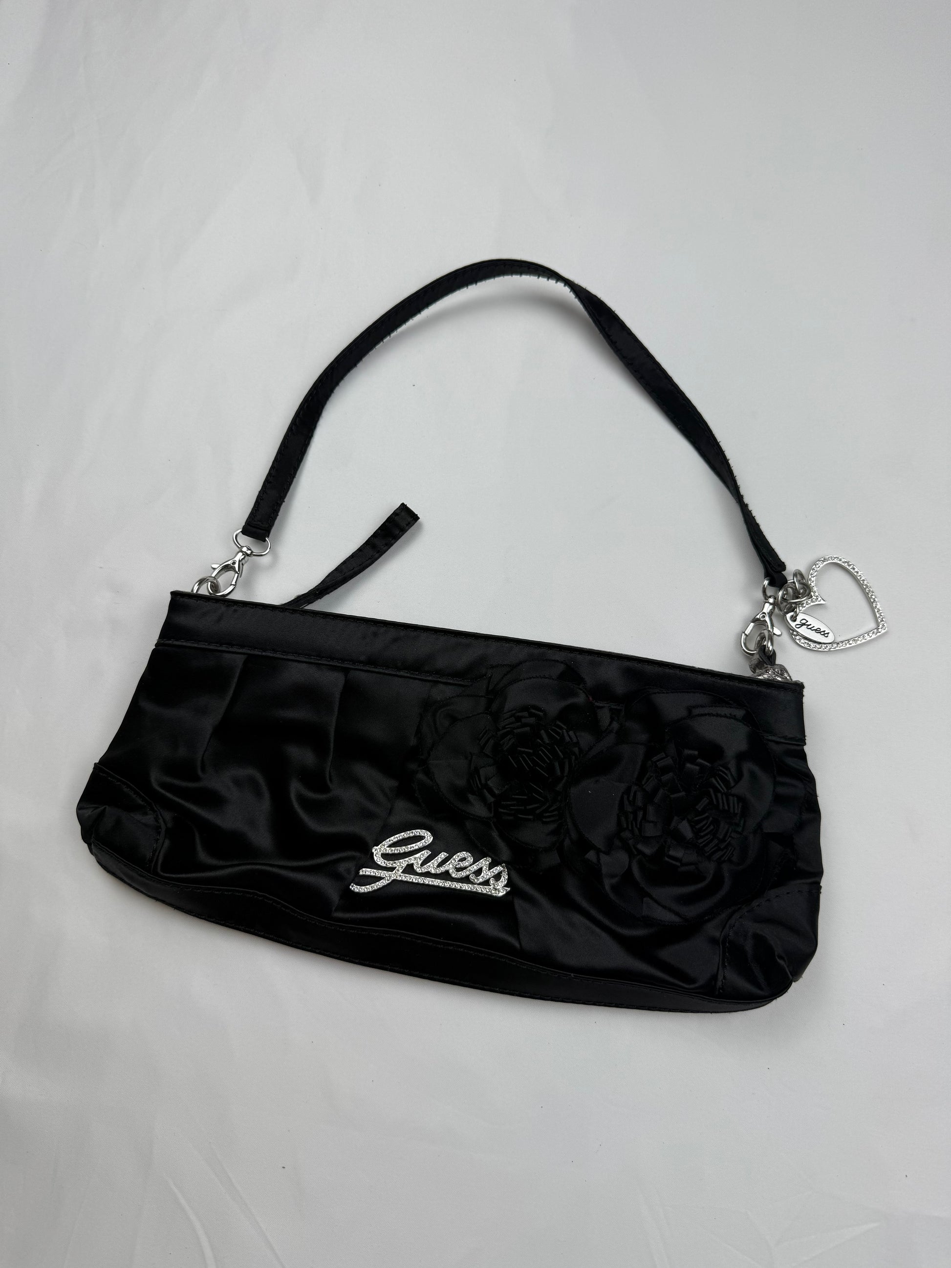 Black night out pochette shoulder bag (26x13 cm)