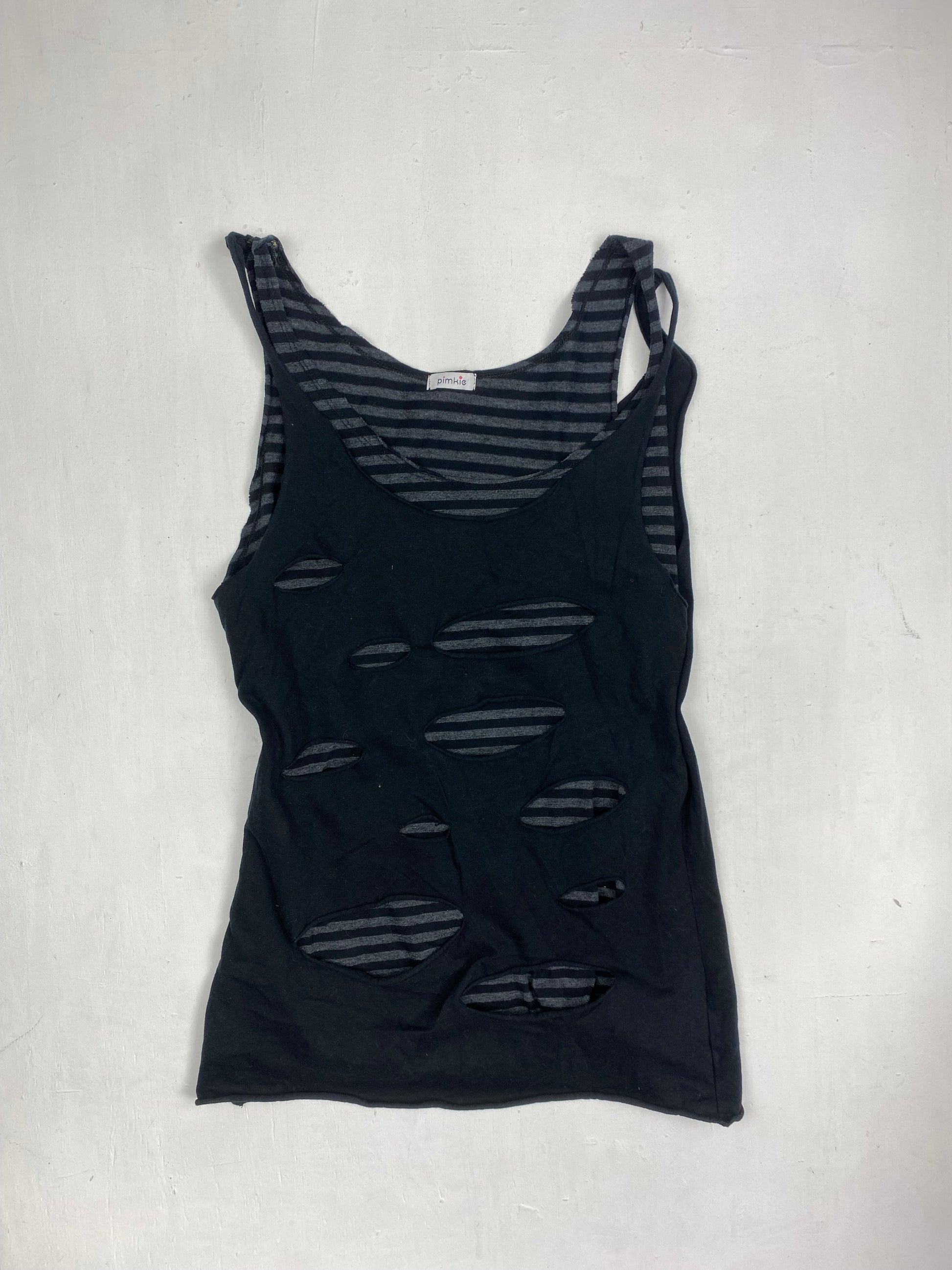 Black grunge top (S)