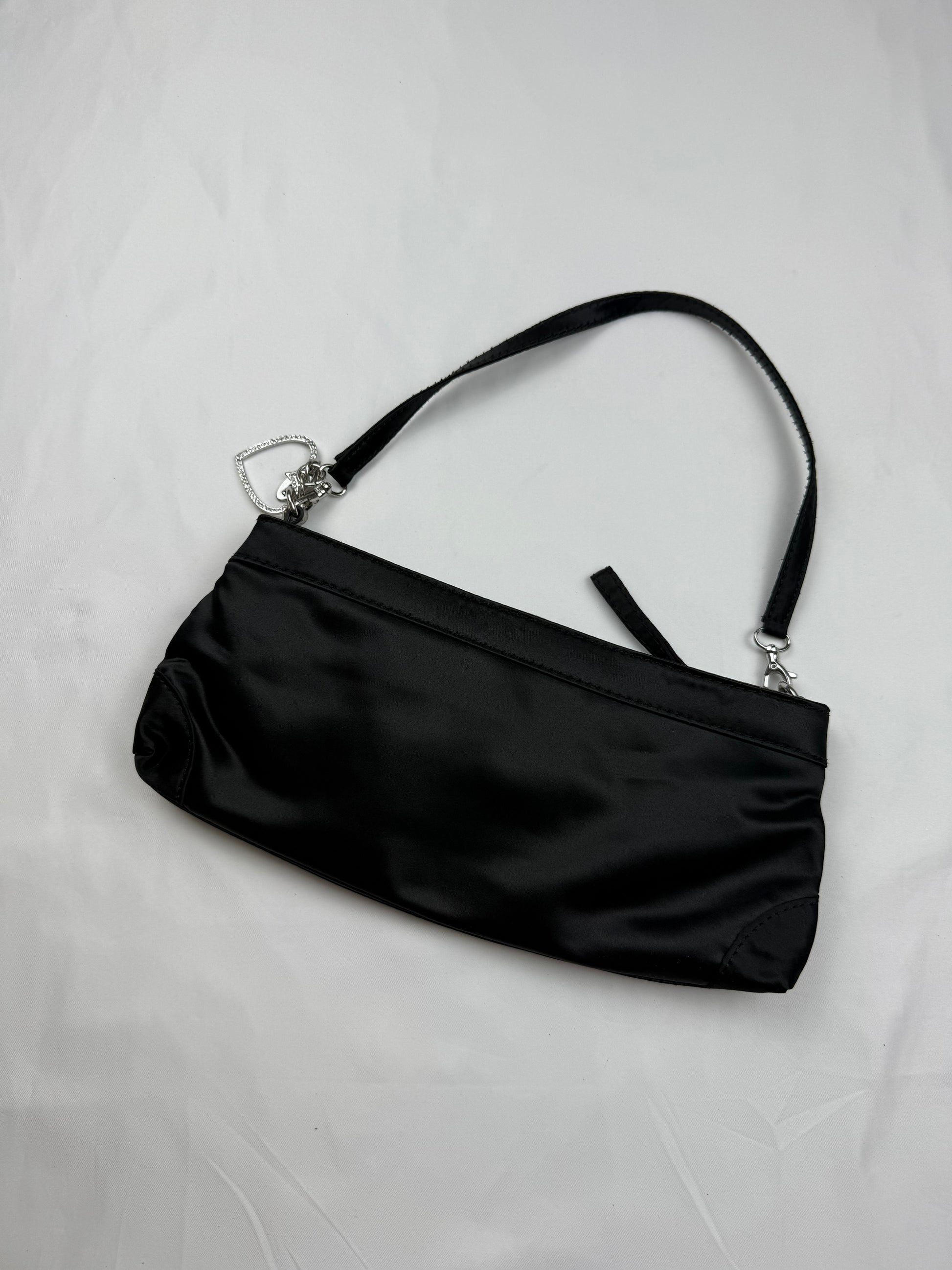 Black night out pochette shoulder bag (26x13 cm)