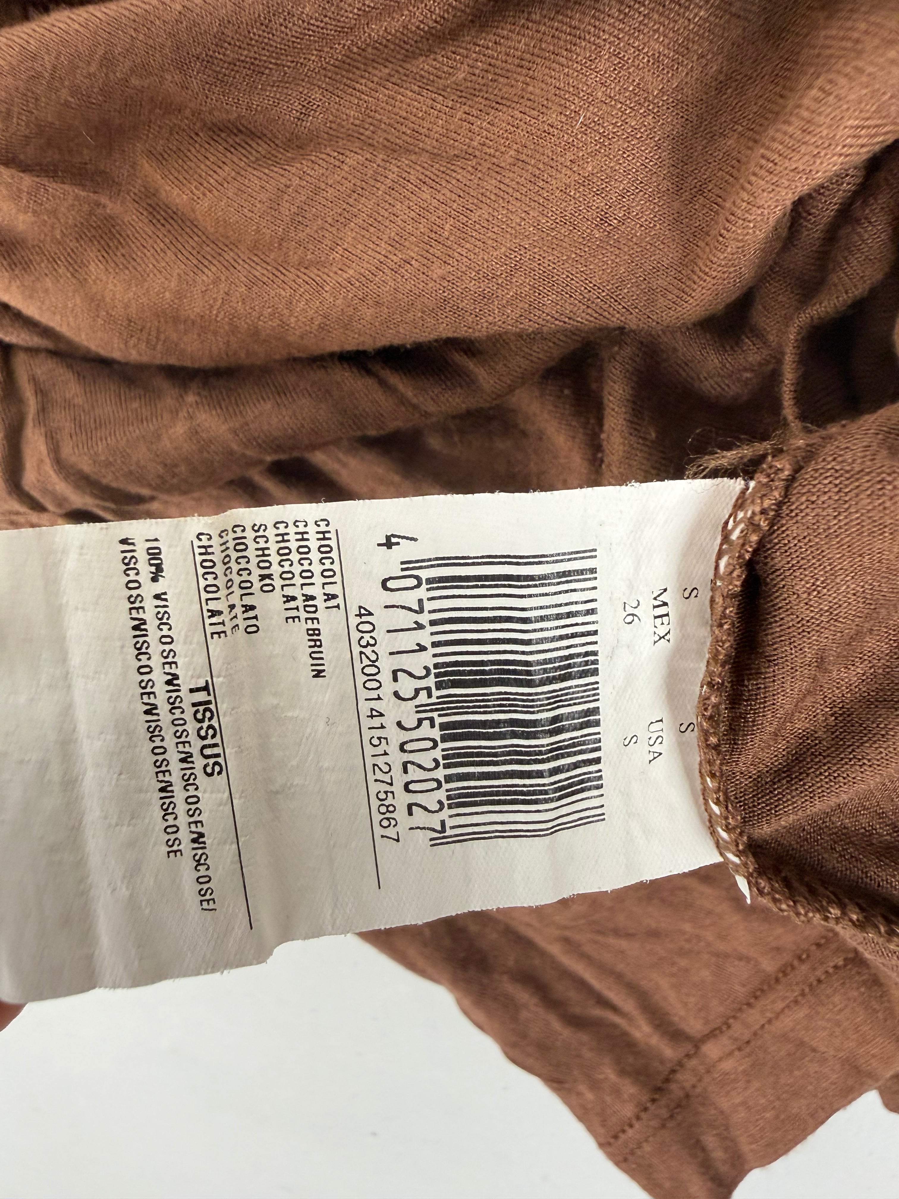 Débardeur graphique beige (S)