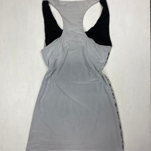 Grey lace lined tank top (S/M)