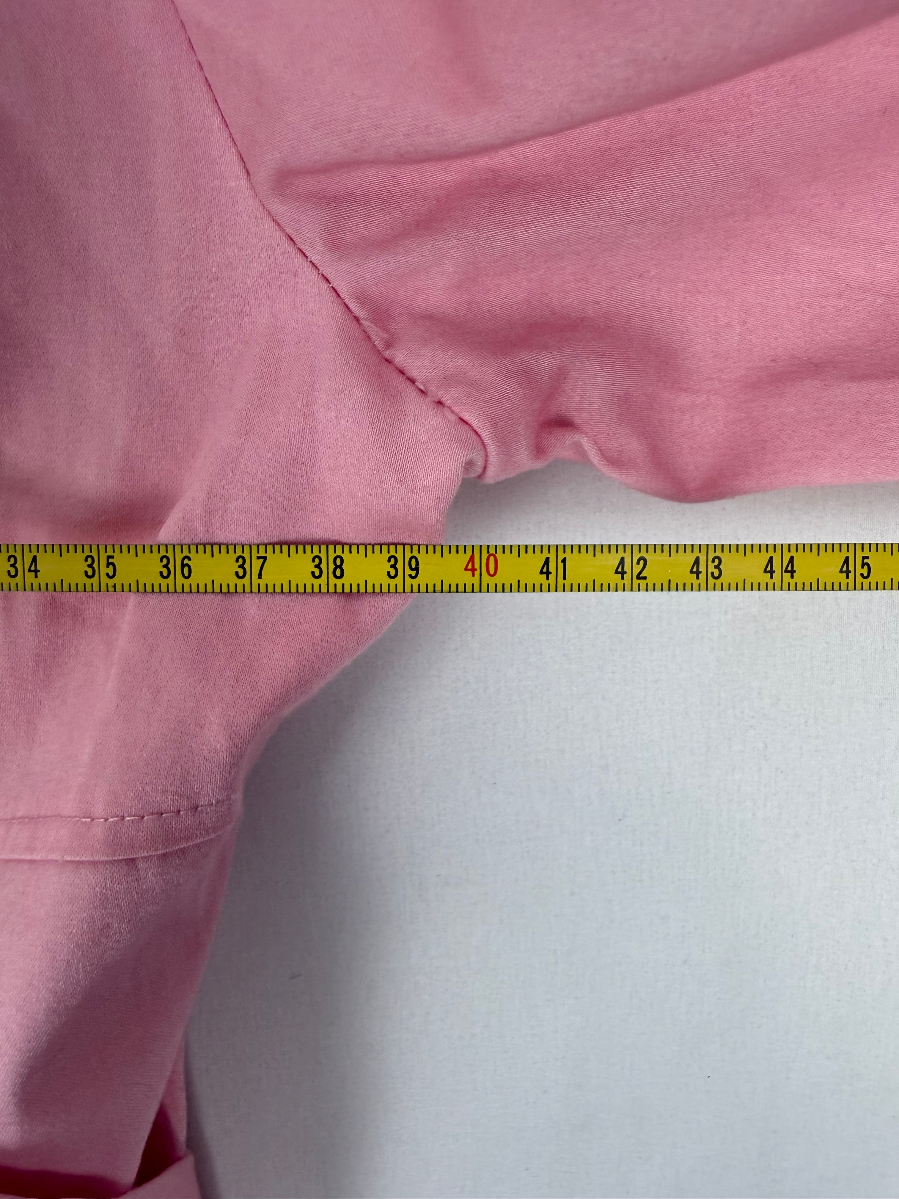 Pink zip up biker jacket (S)