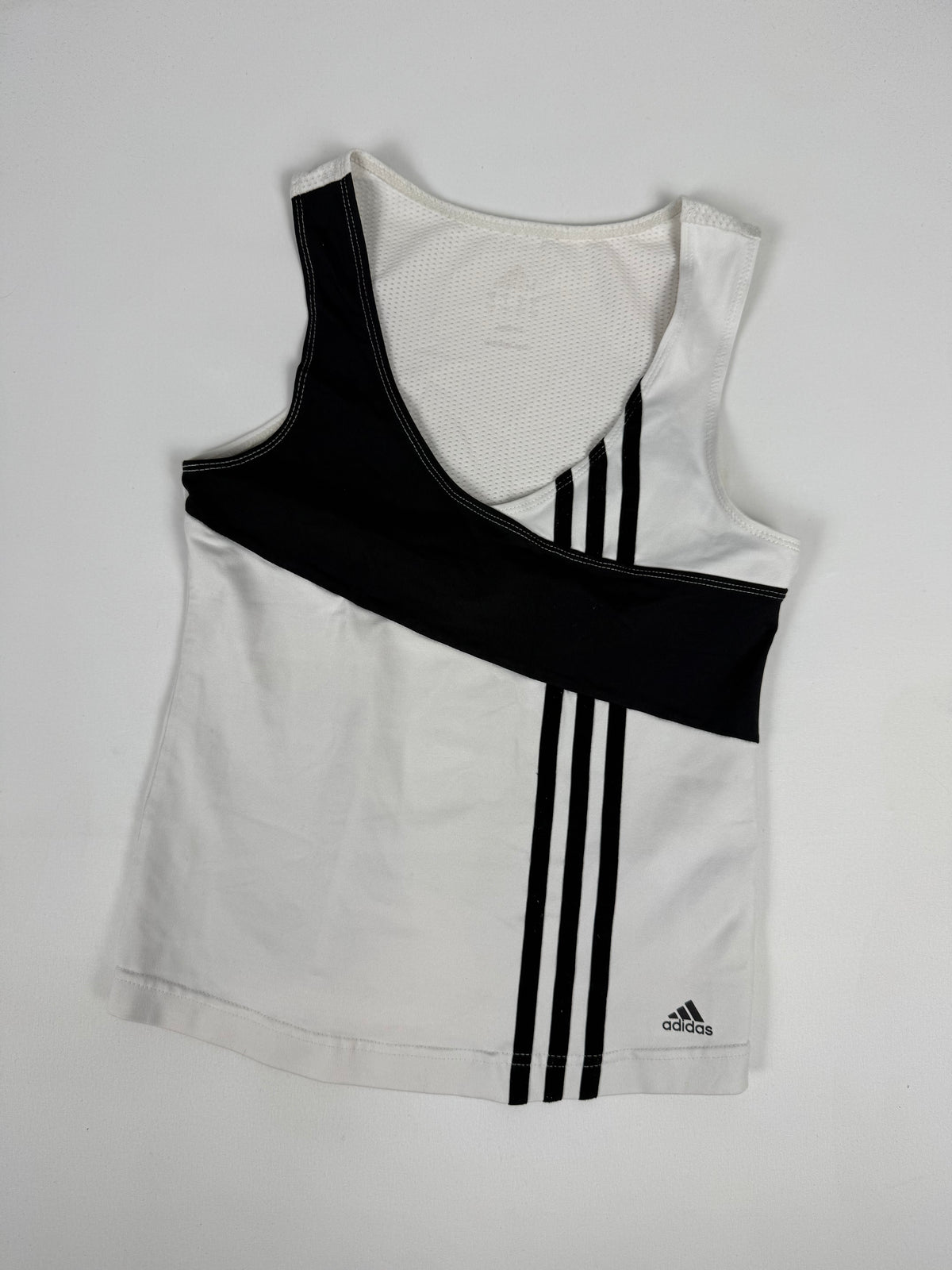 Black & white activewear tank top (S)