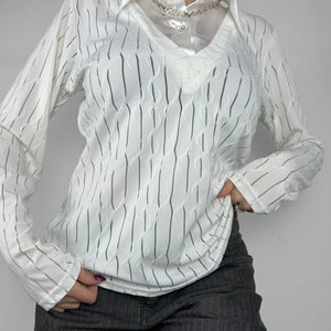 White long sleeves shirt (S/M)