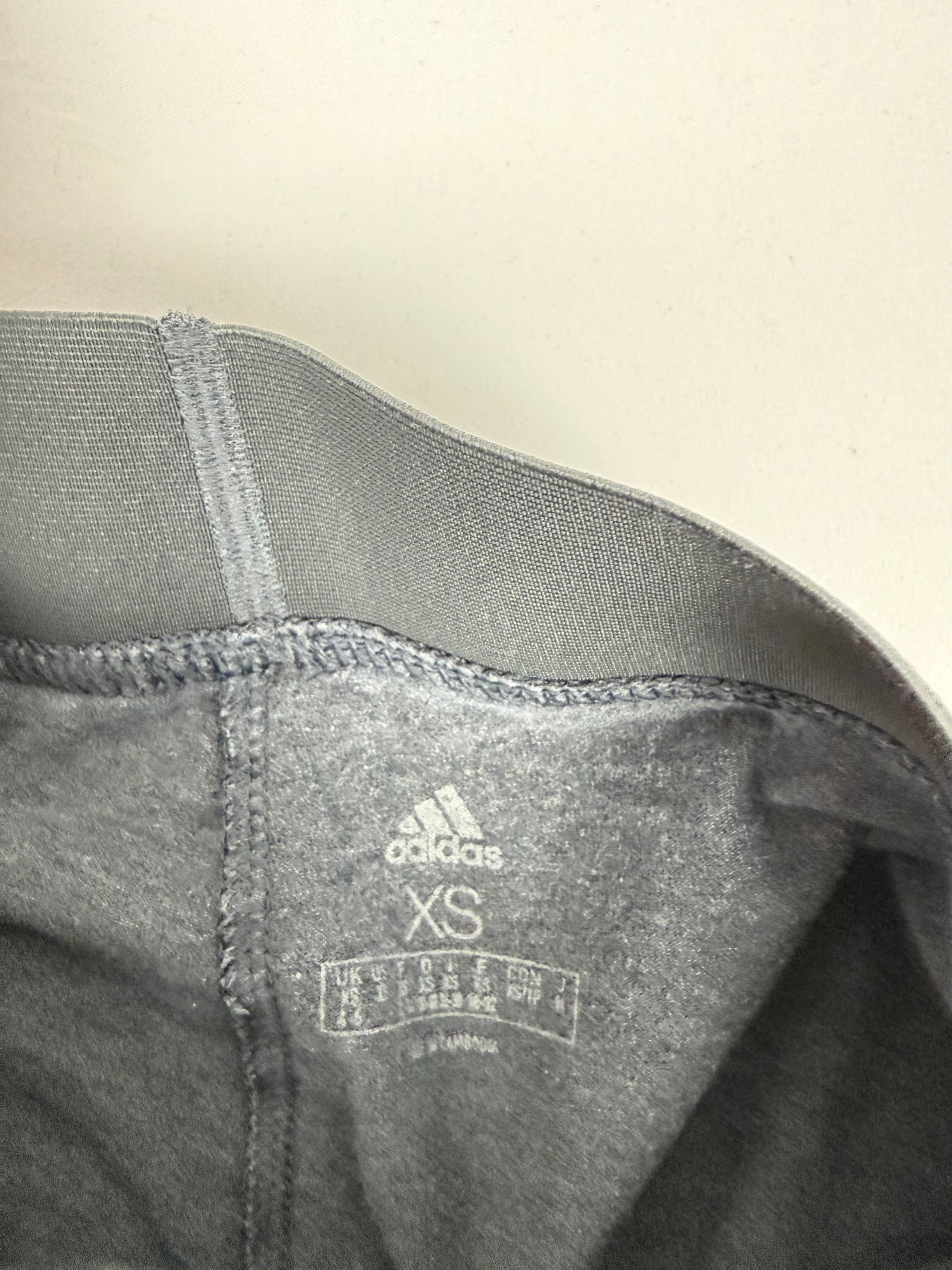 Grey cotton activewear capri pants (XS)