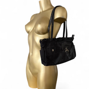 Black shoulder bag