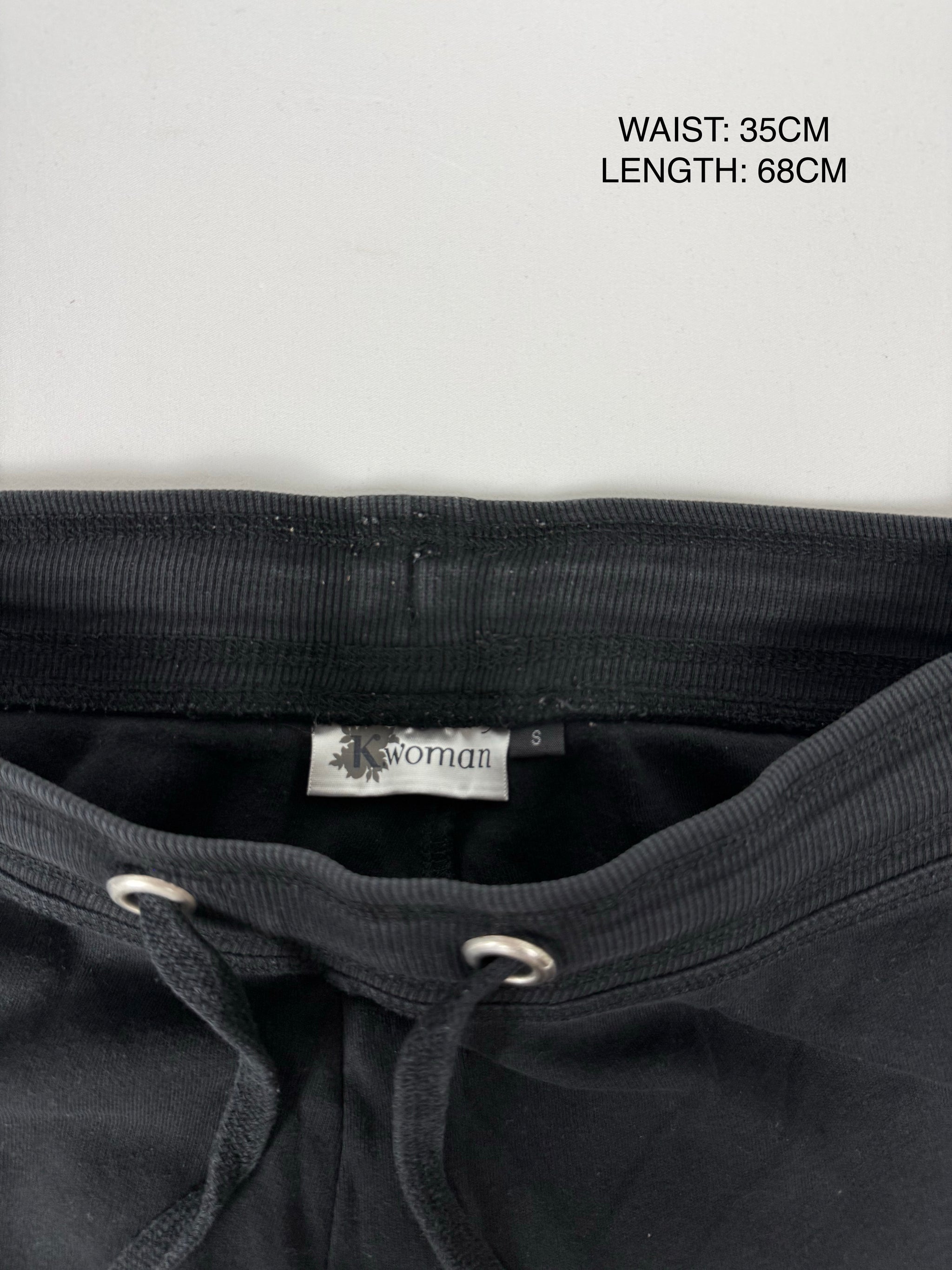 Black activewear capri pants (S)