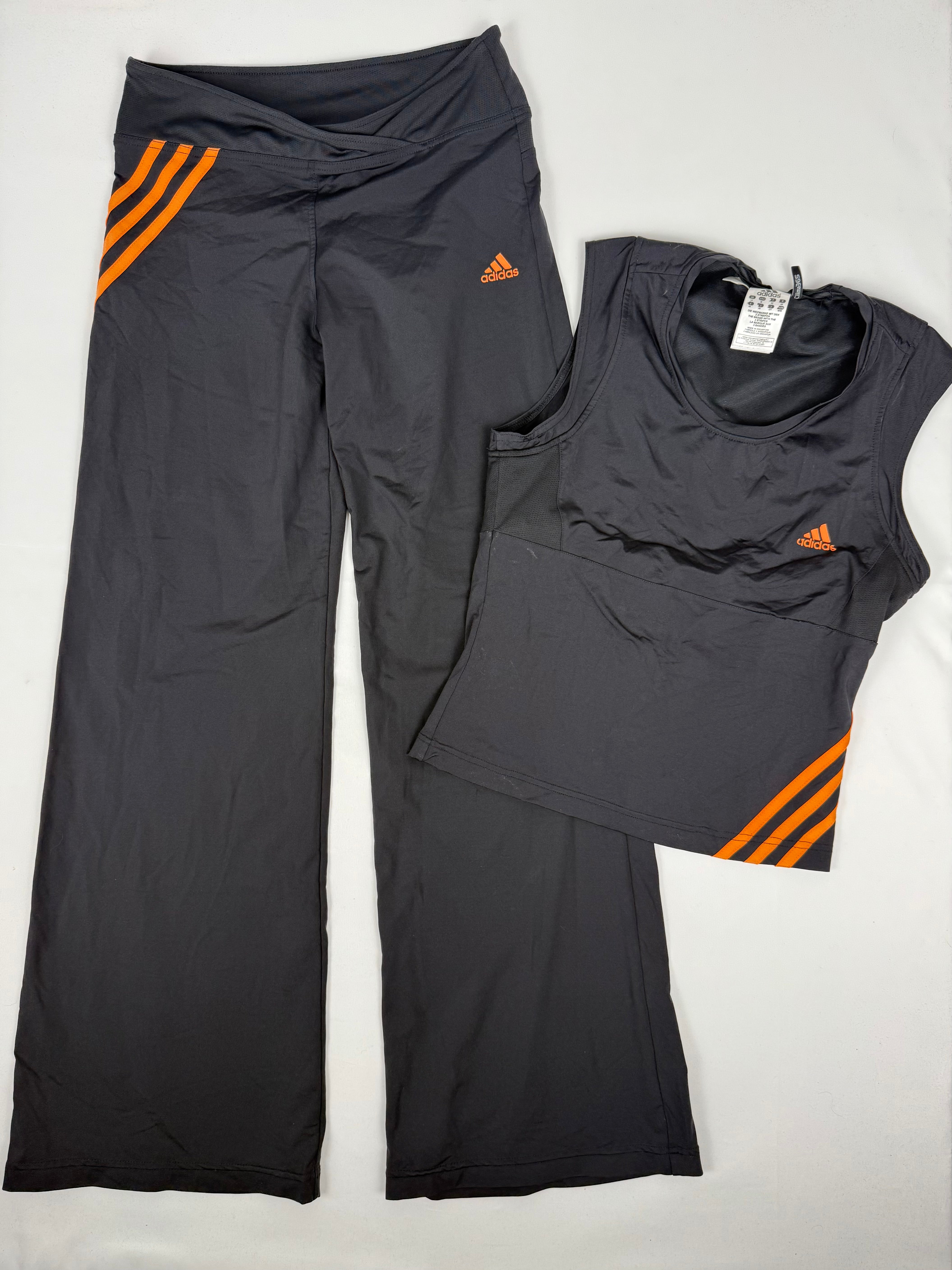 Pantalon corsaire taille basse à pois (S/M)