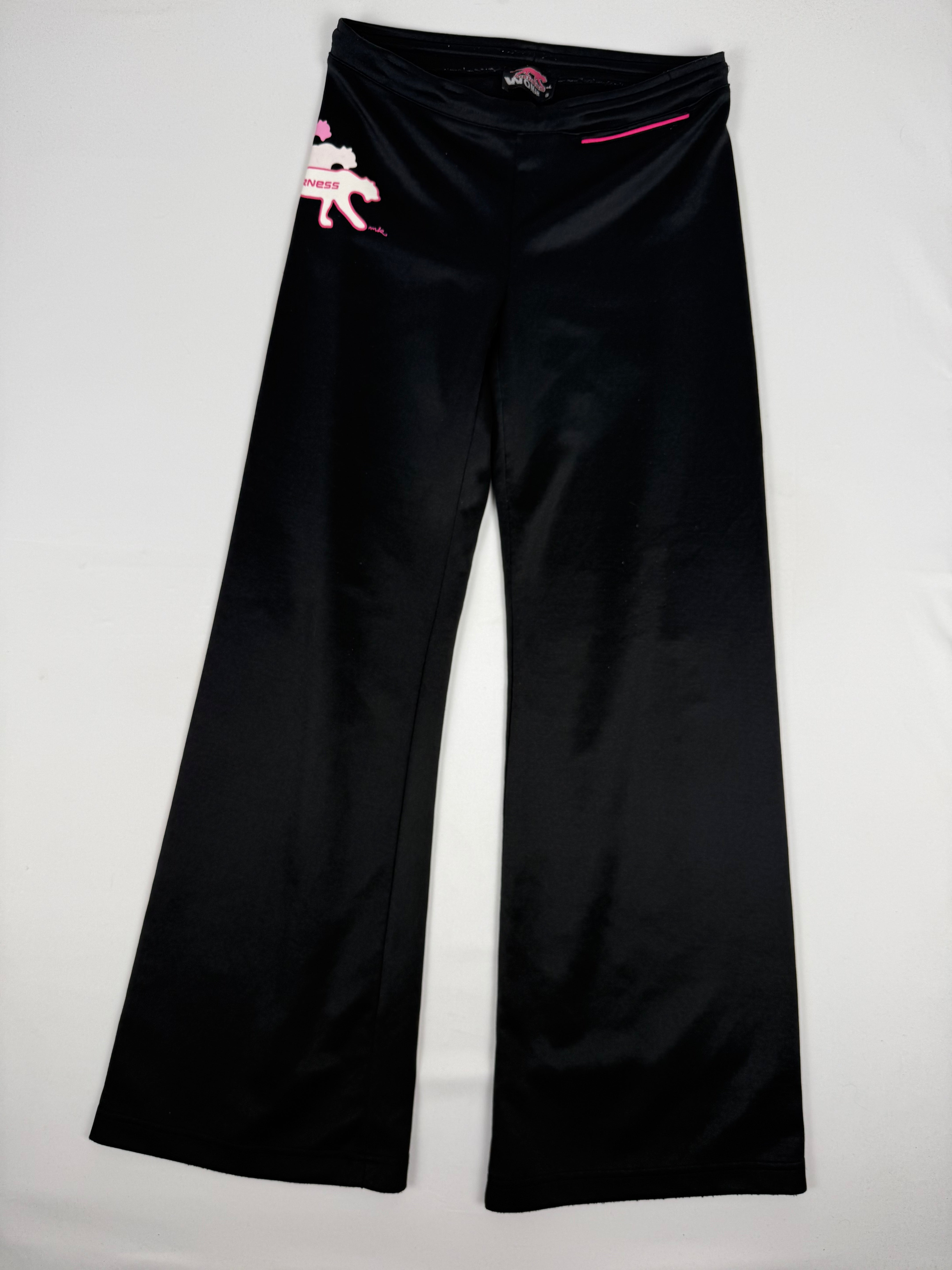 Pantalon corsaire taille basse à pois (S/M)