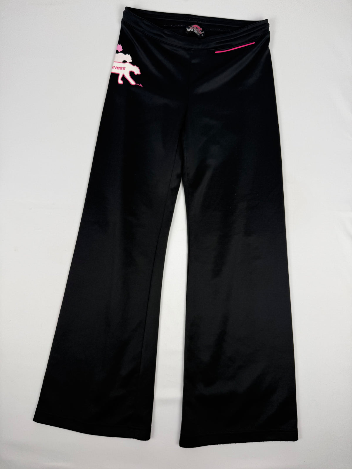 Pantalon corsaire taille basse à pois (S/M)