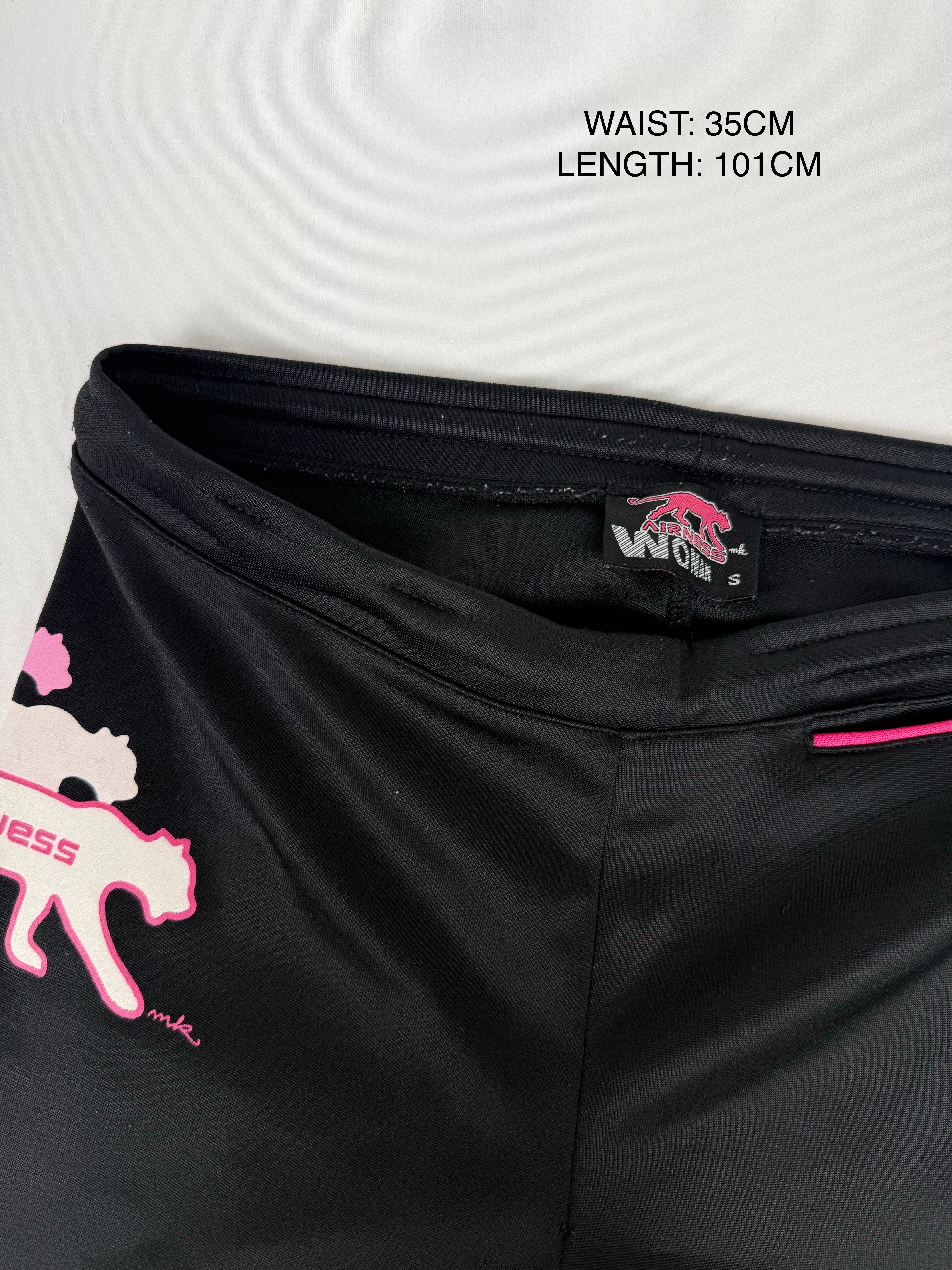 Pantalon corsaire taille basse à pois (S/M)