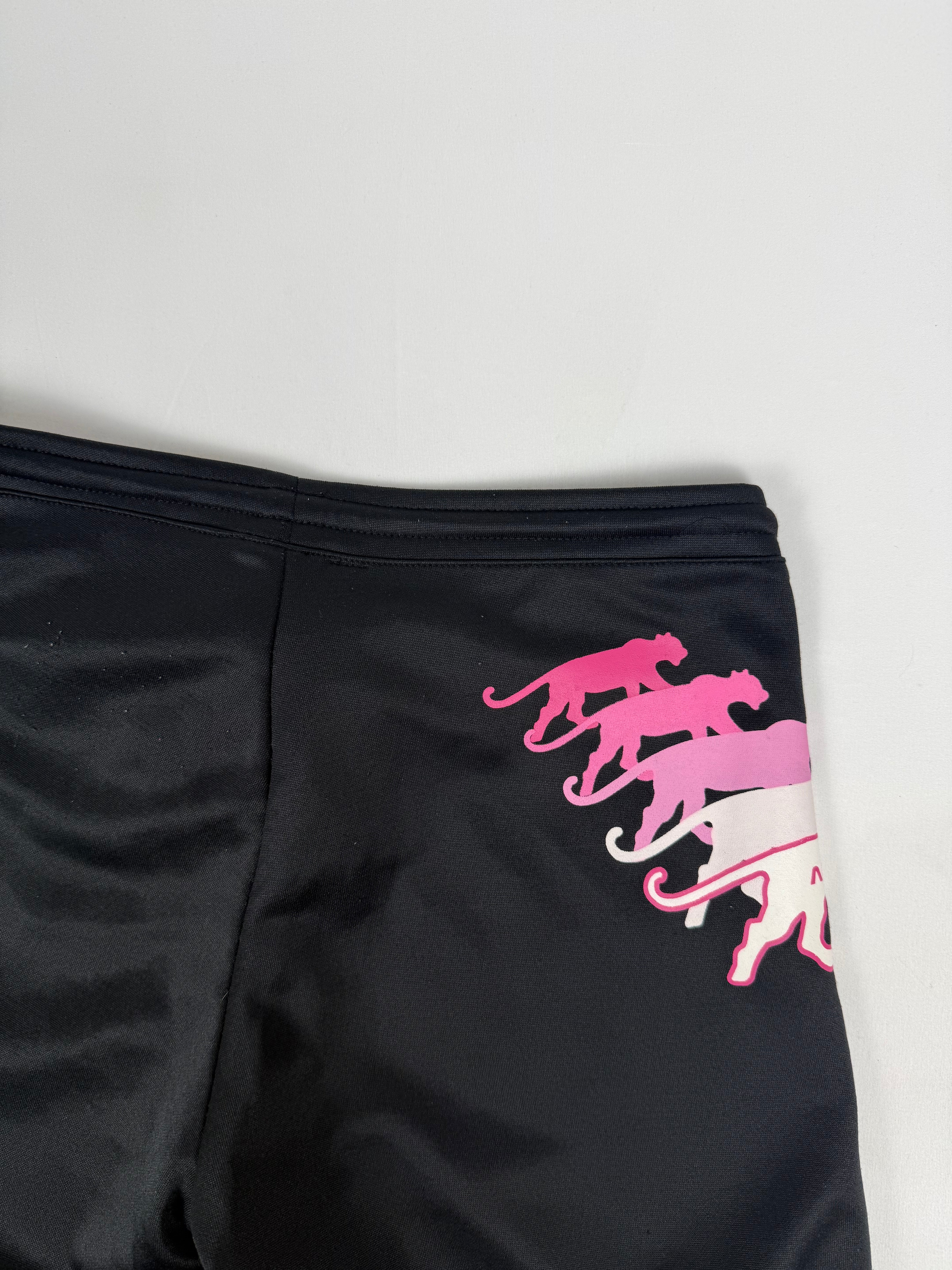 Pantalon corsaire taille basse à pois (S/M)