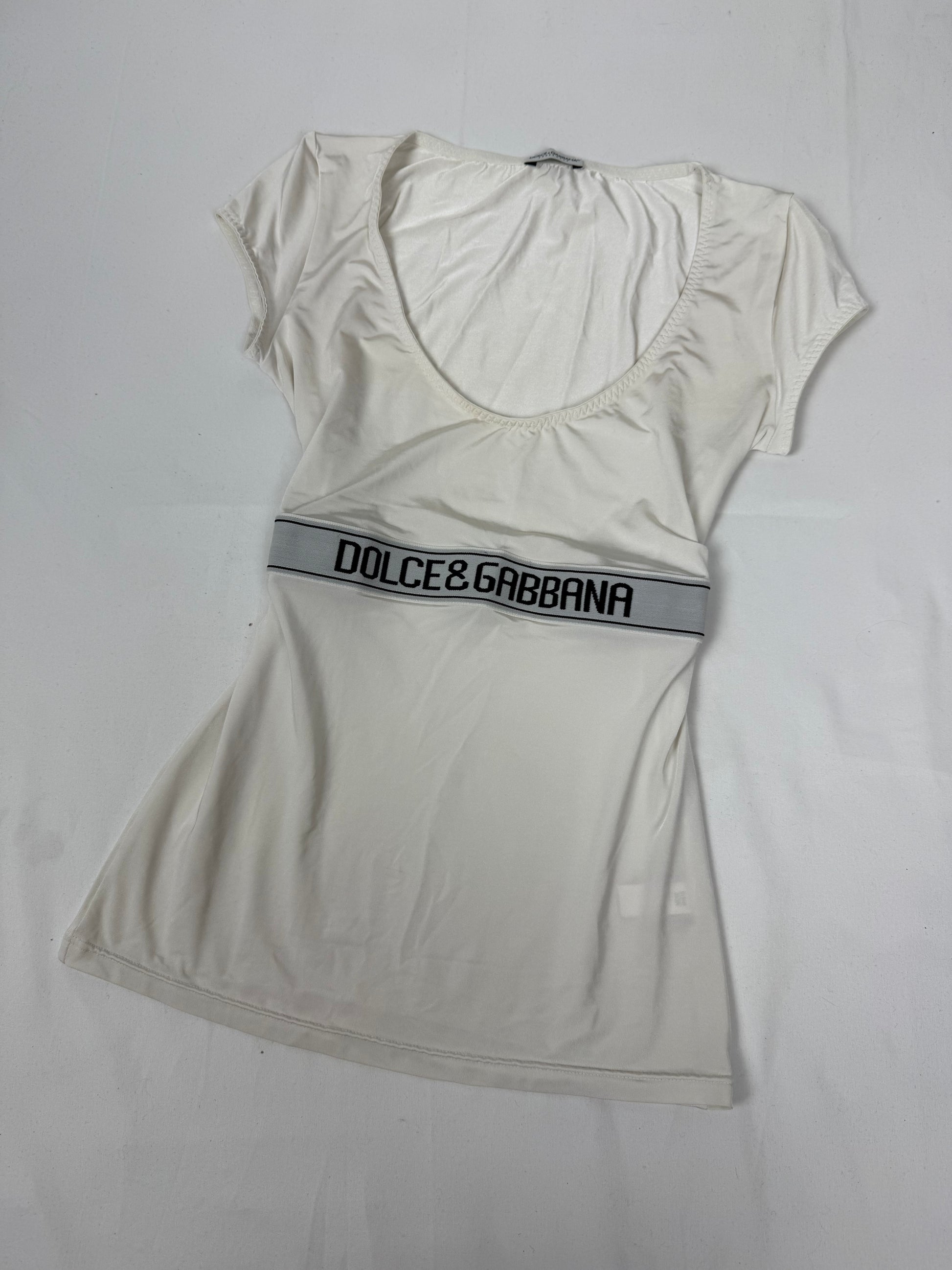 Lycra logo stretchy tee