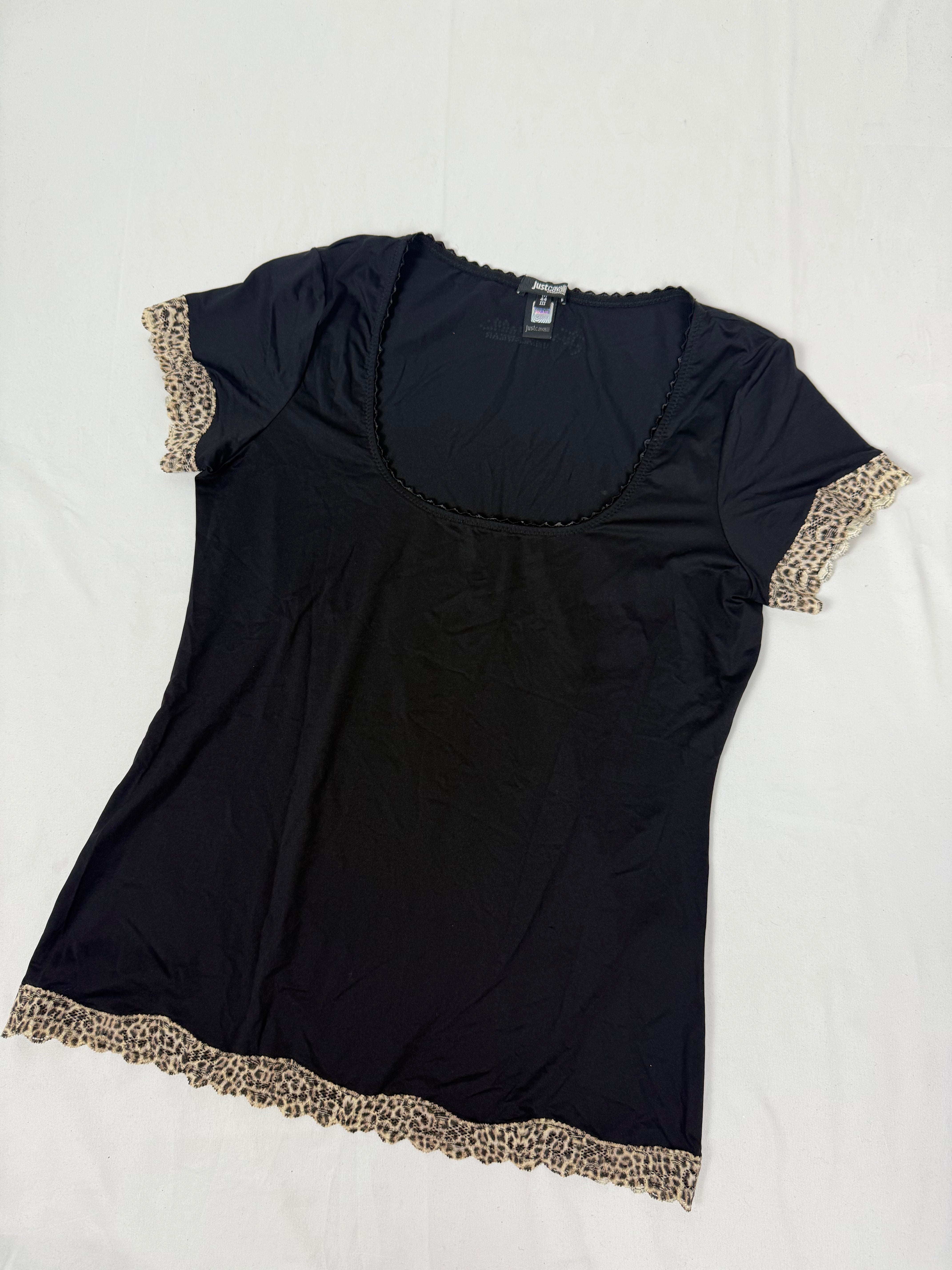 Black panther print underwear lycra tee (L)