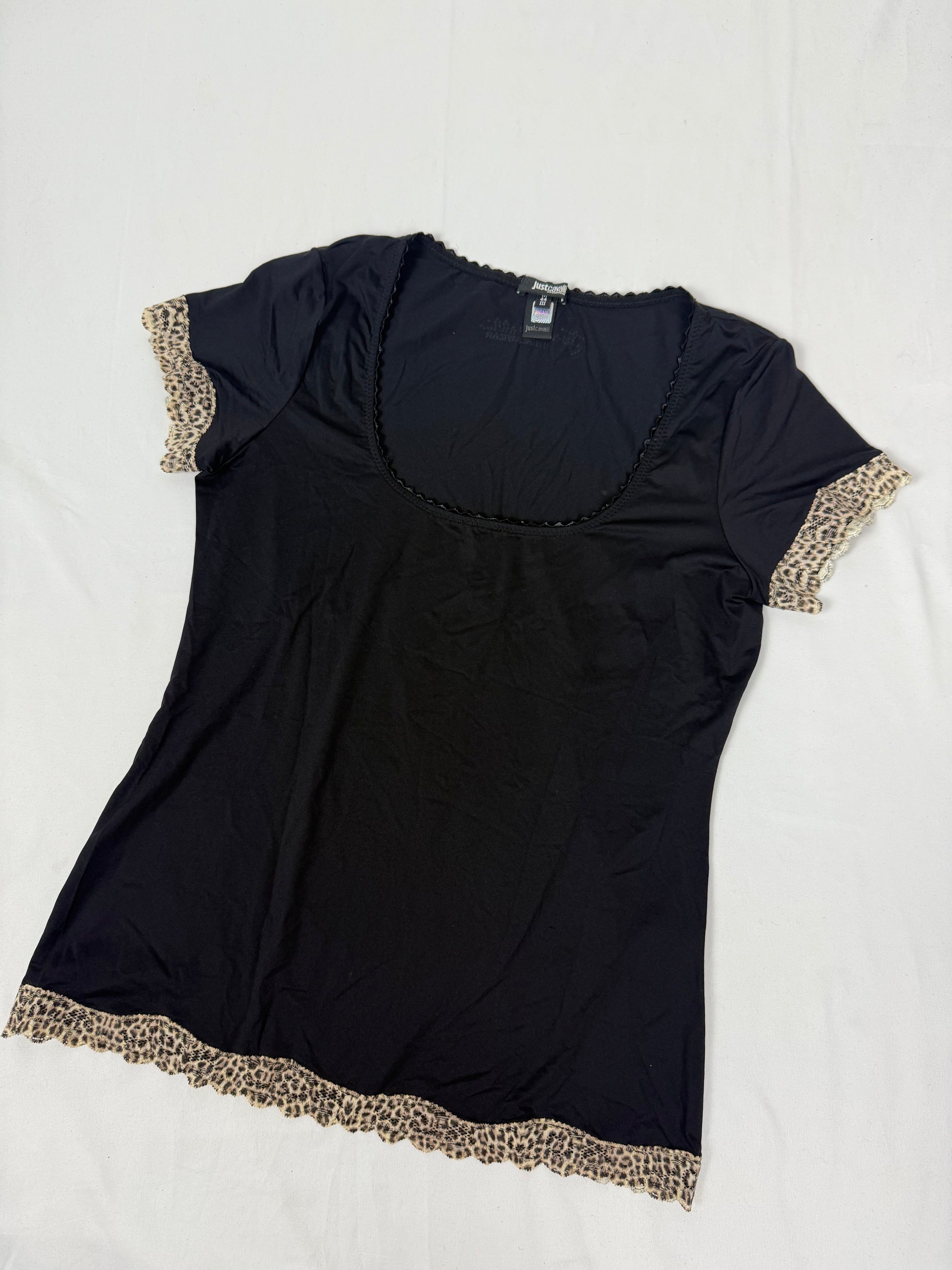 Black panther print underwear lycra tee (L)