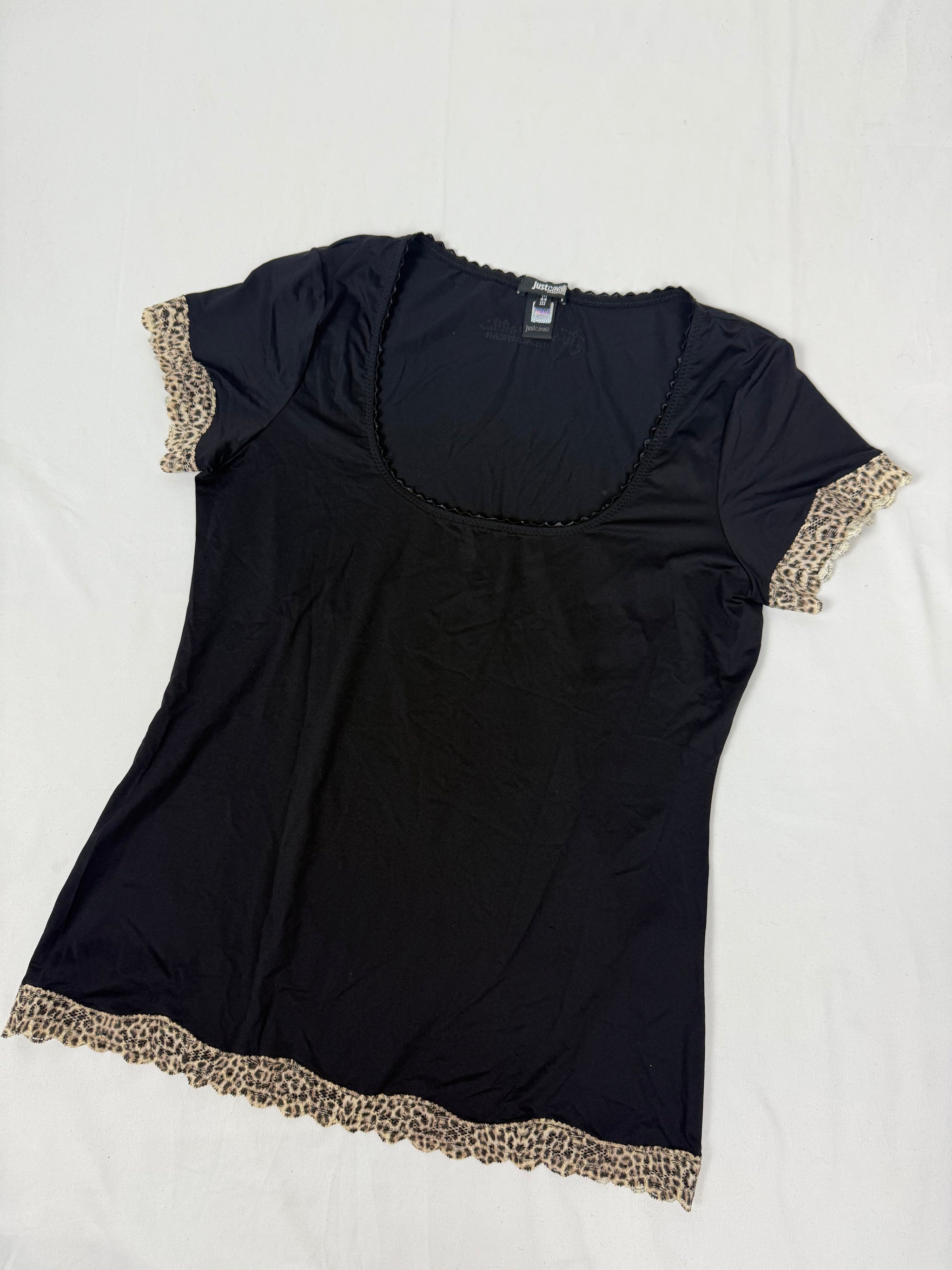 Black panther print underwear lycra tee (L)