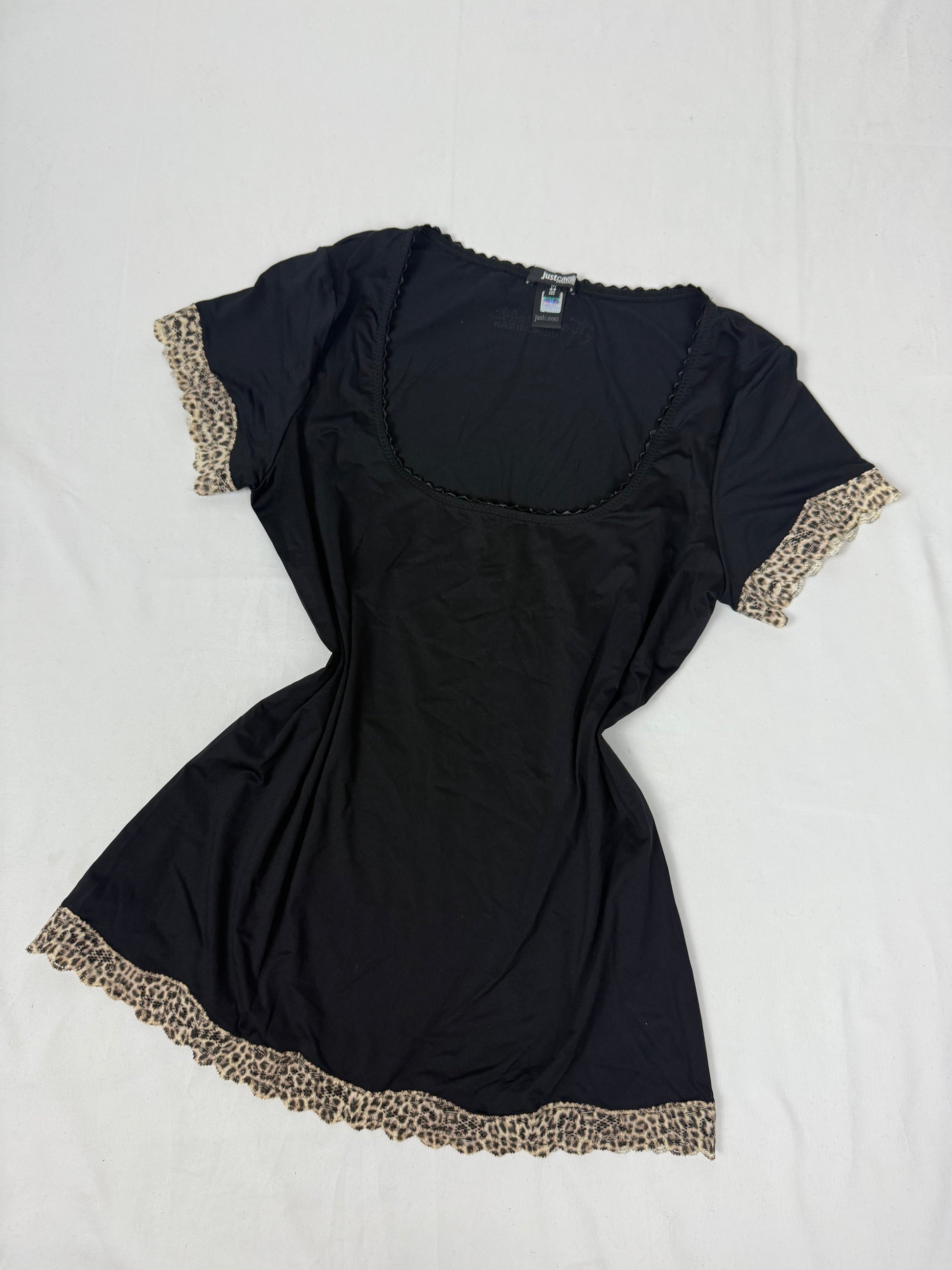 Black panther print underwear lycra tee (L)