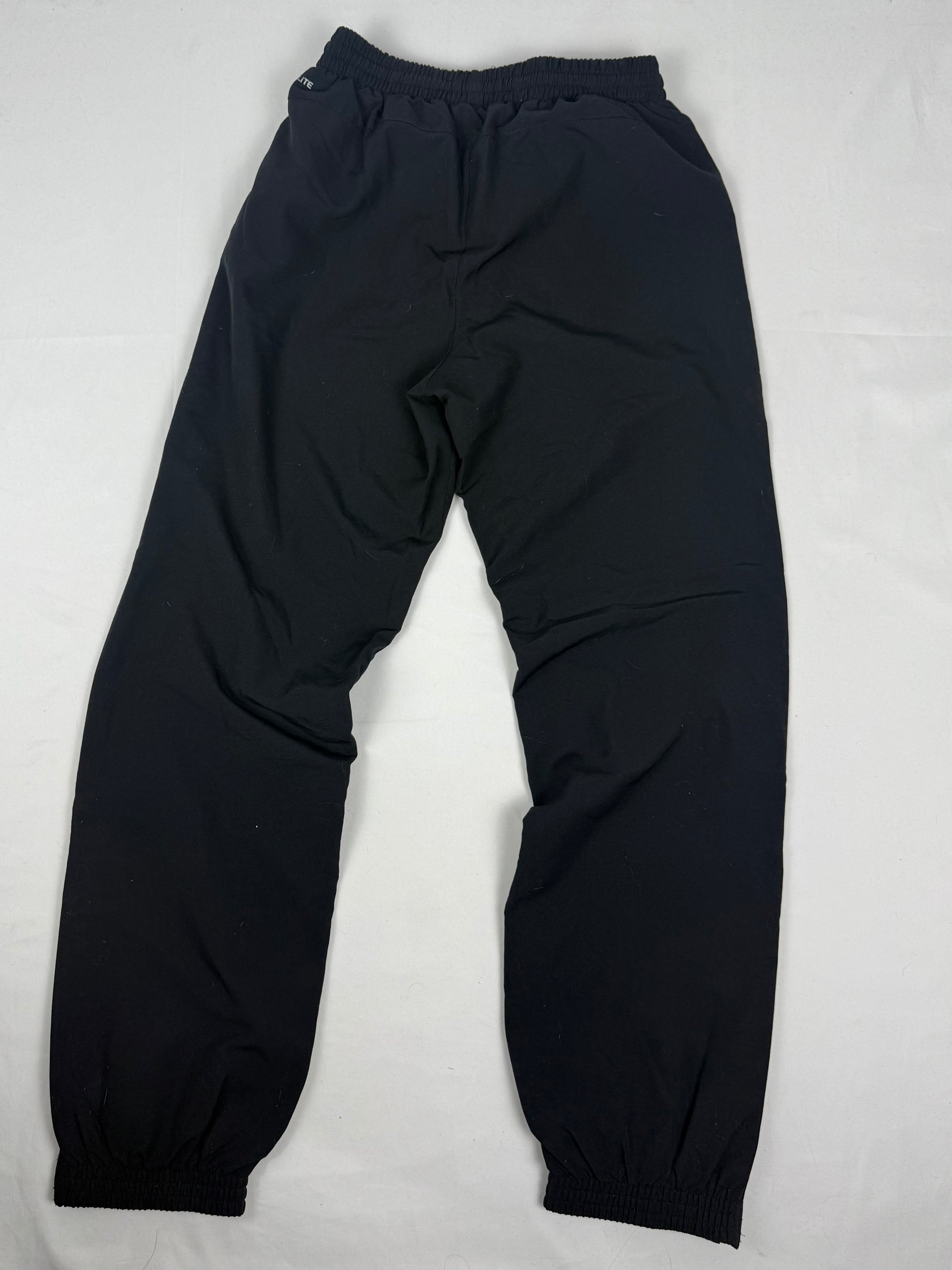 Black low rise joggers pants (S)
