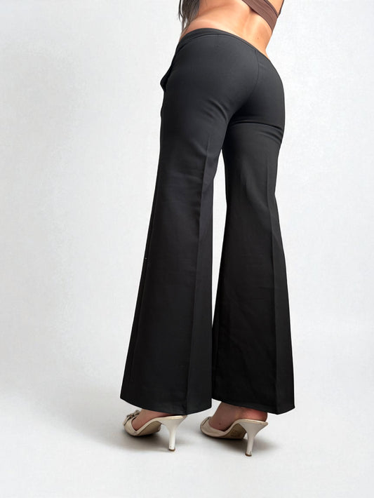 Low rise black office pant (XS)