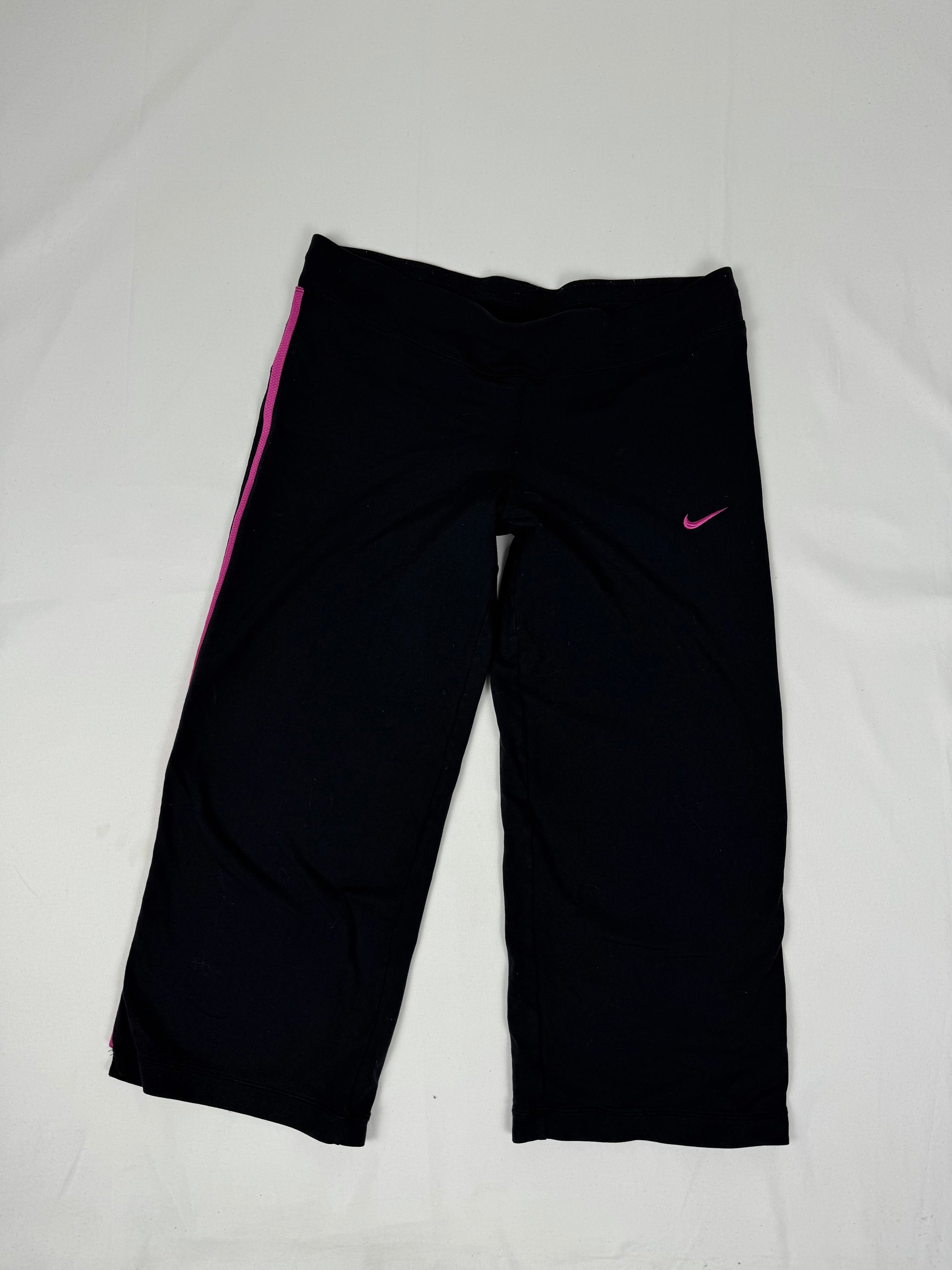 Black stretchy activewear capri pants (XS/S)