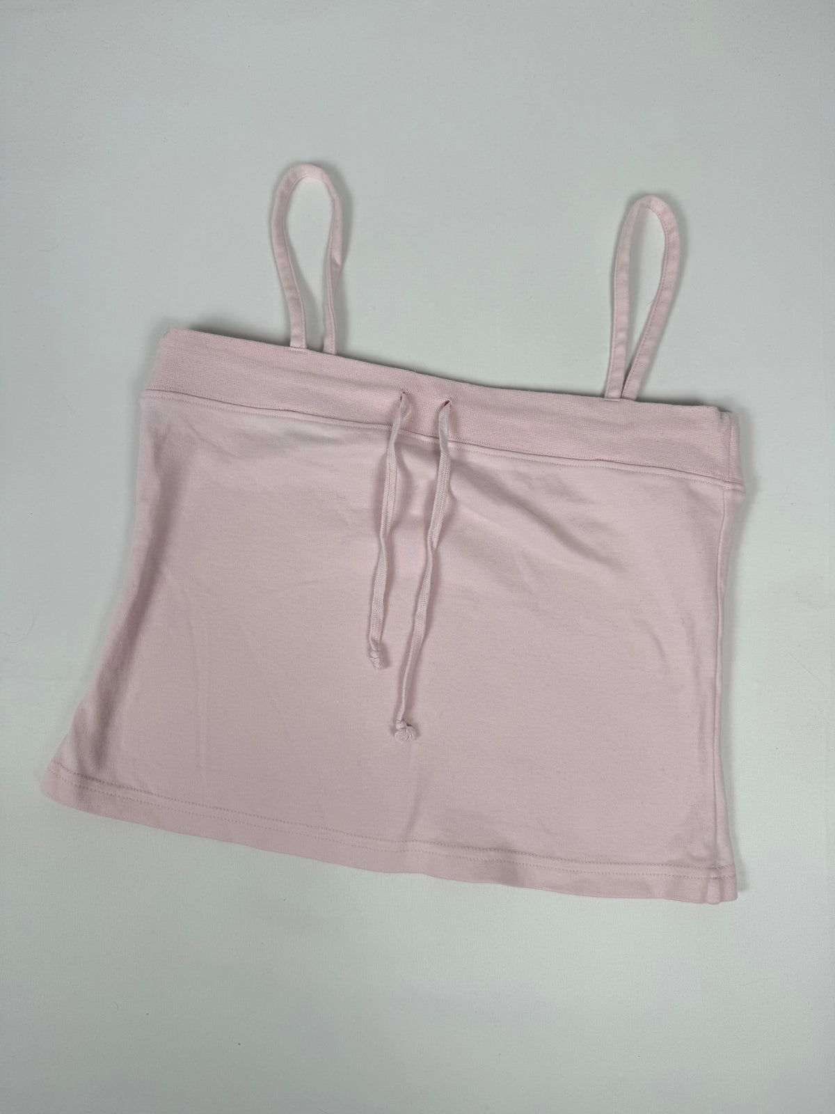 Baby pink cotton cami top (XL)