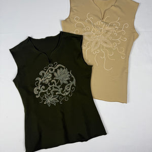 Graphic cotton top (S/M)