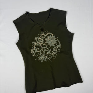 Graphic cotton top (S/M)