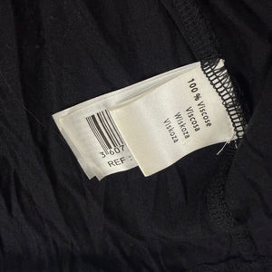 Black bi fabric lace long sleeves top (XS/S)