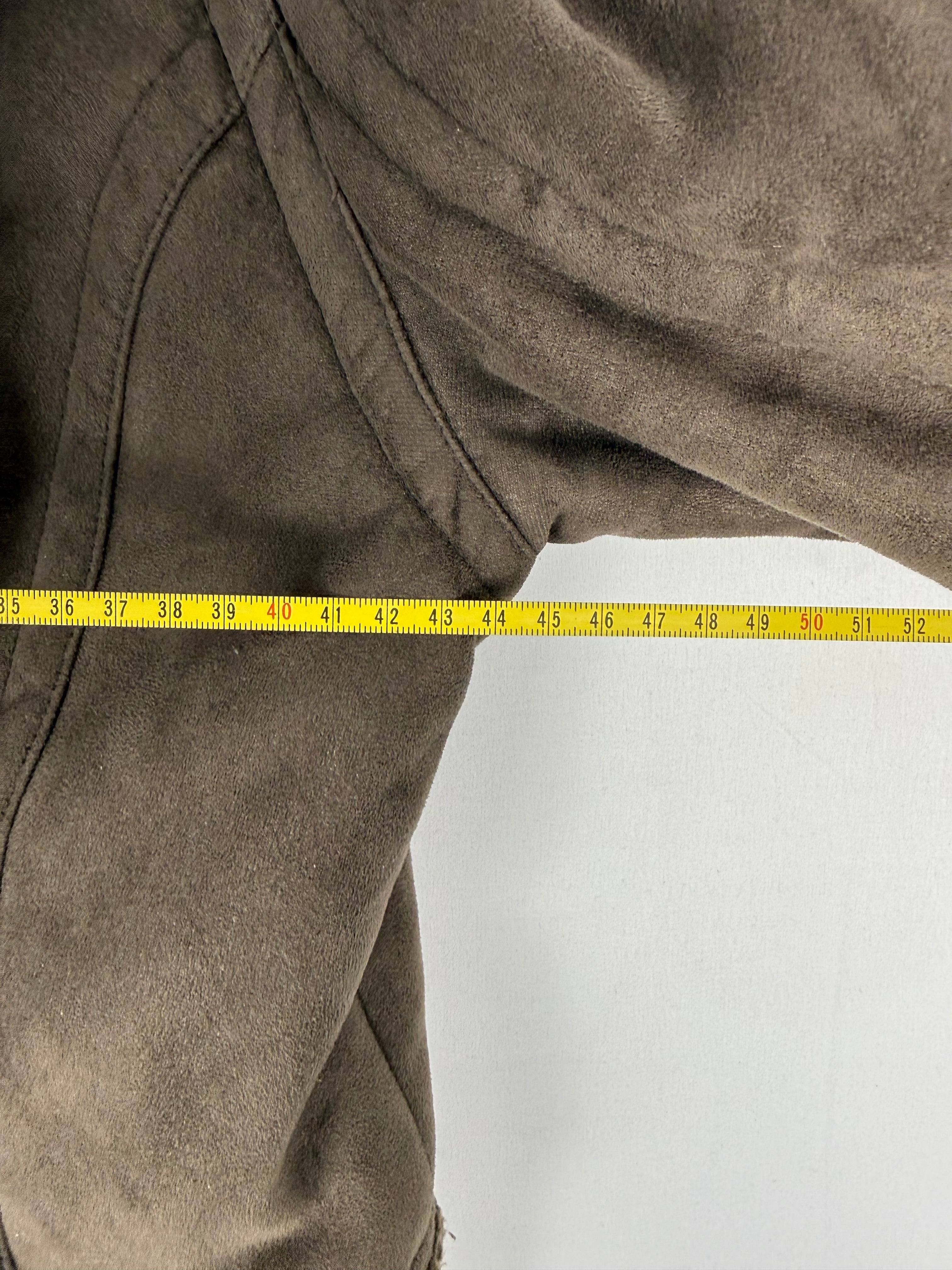 Blazer de bureau noir zippé (M)