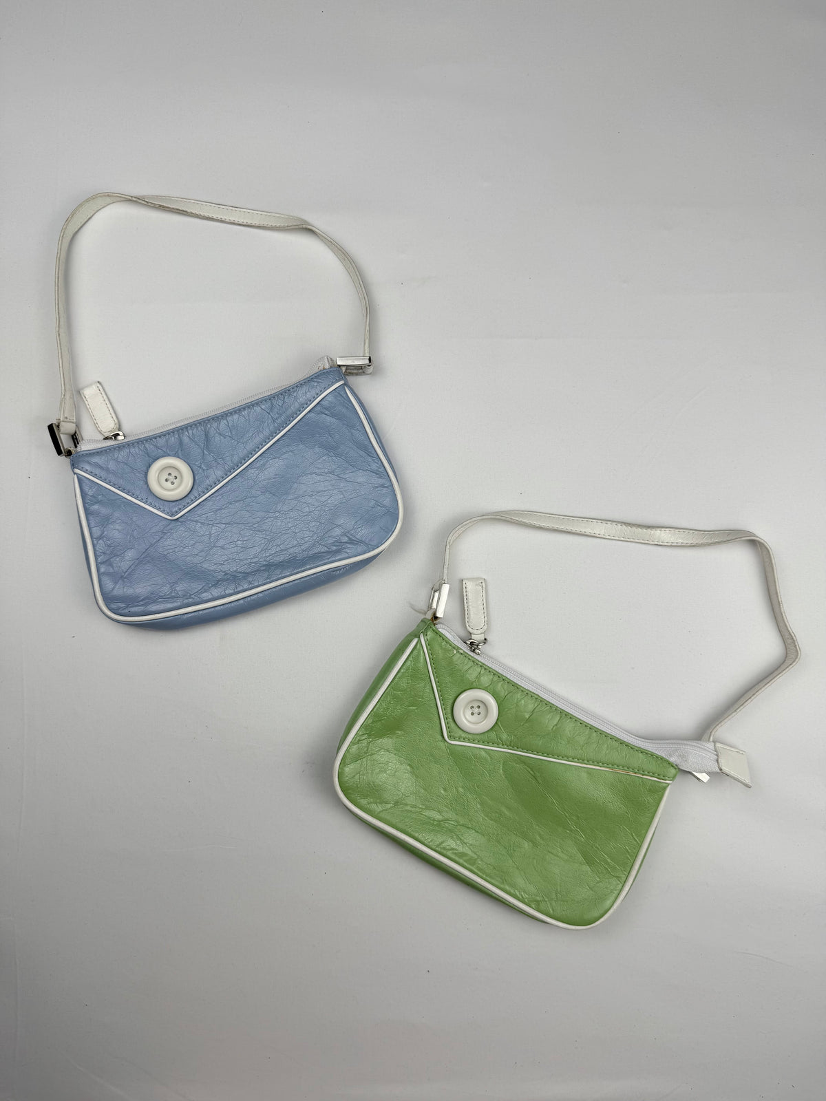 Pack of 2 mini shoulder bags (13x19cm)