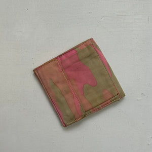 Pink camo print  y2k vintage wallet