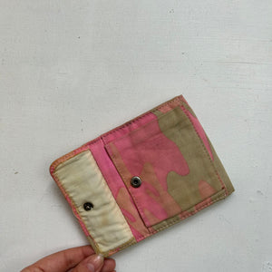 Pink camo print  y2k vintage wallet