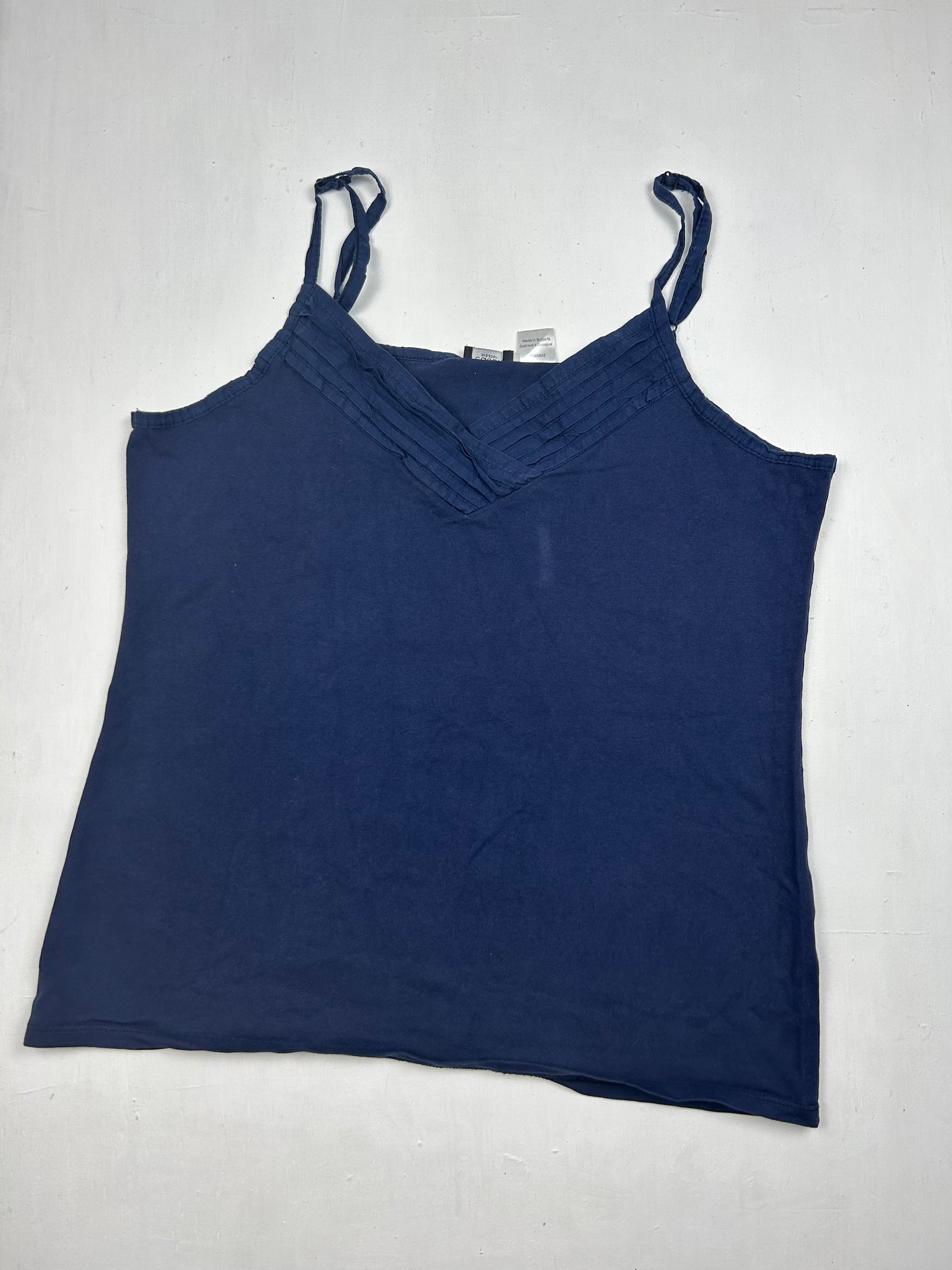 Navy cotton cami top (3XL)