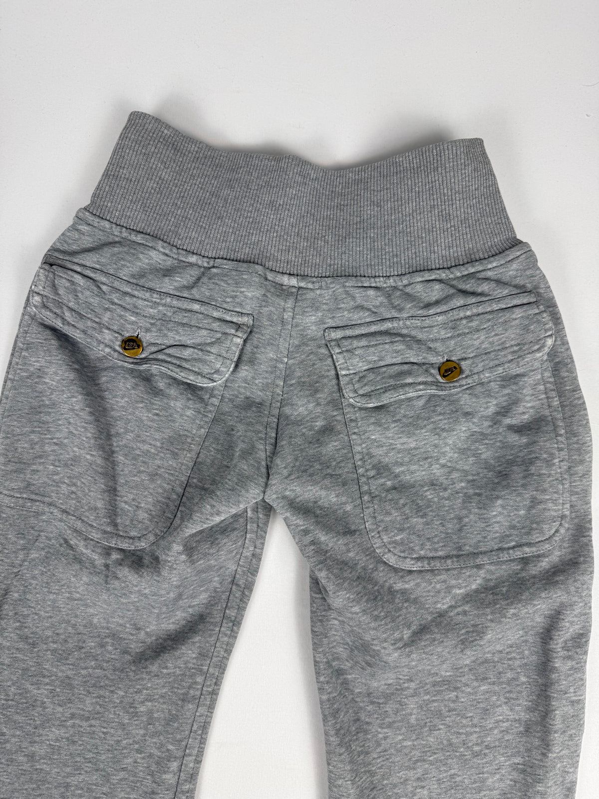 Grey activewear cotton capri pants (XS)
