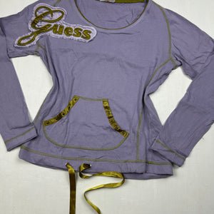 Lilac logo long sleeves top (XL)