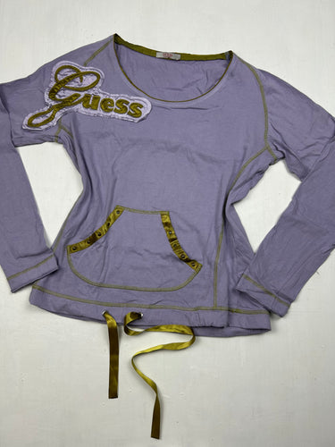 Lilac logo long sleeves top (XL)