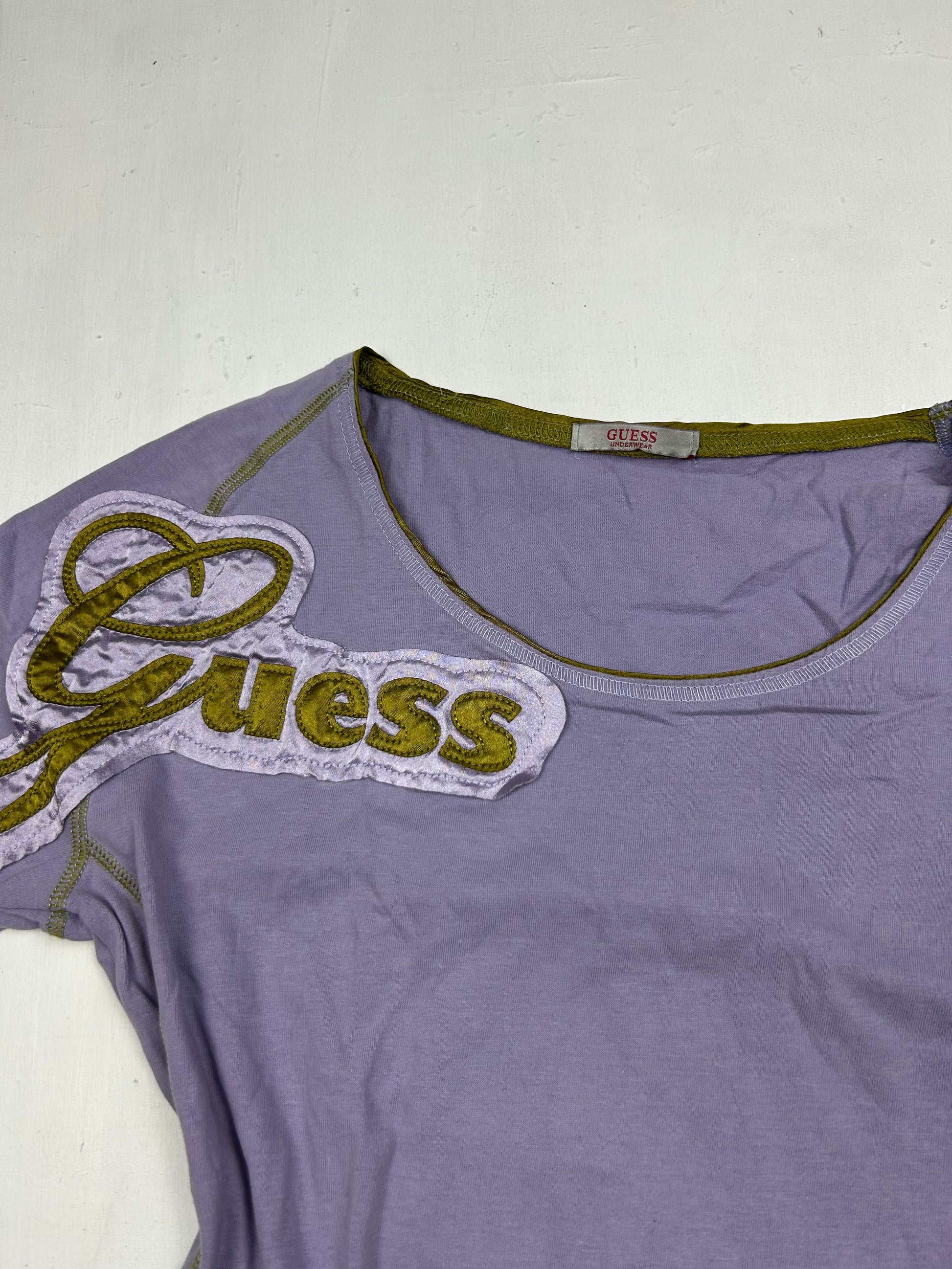 Lilac logo long sleeves top (XL)