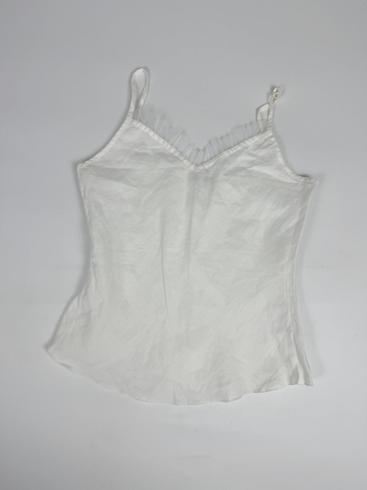 Caraco en lin blanc (M)
