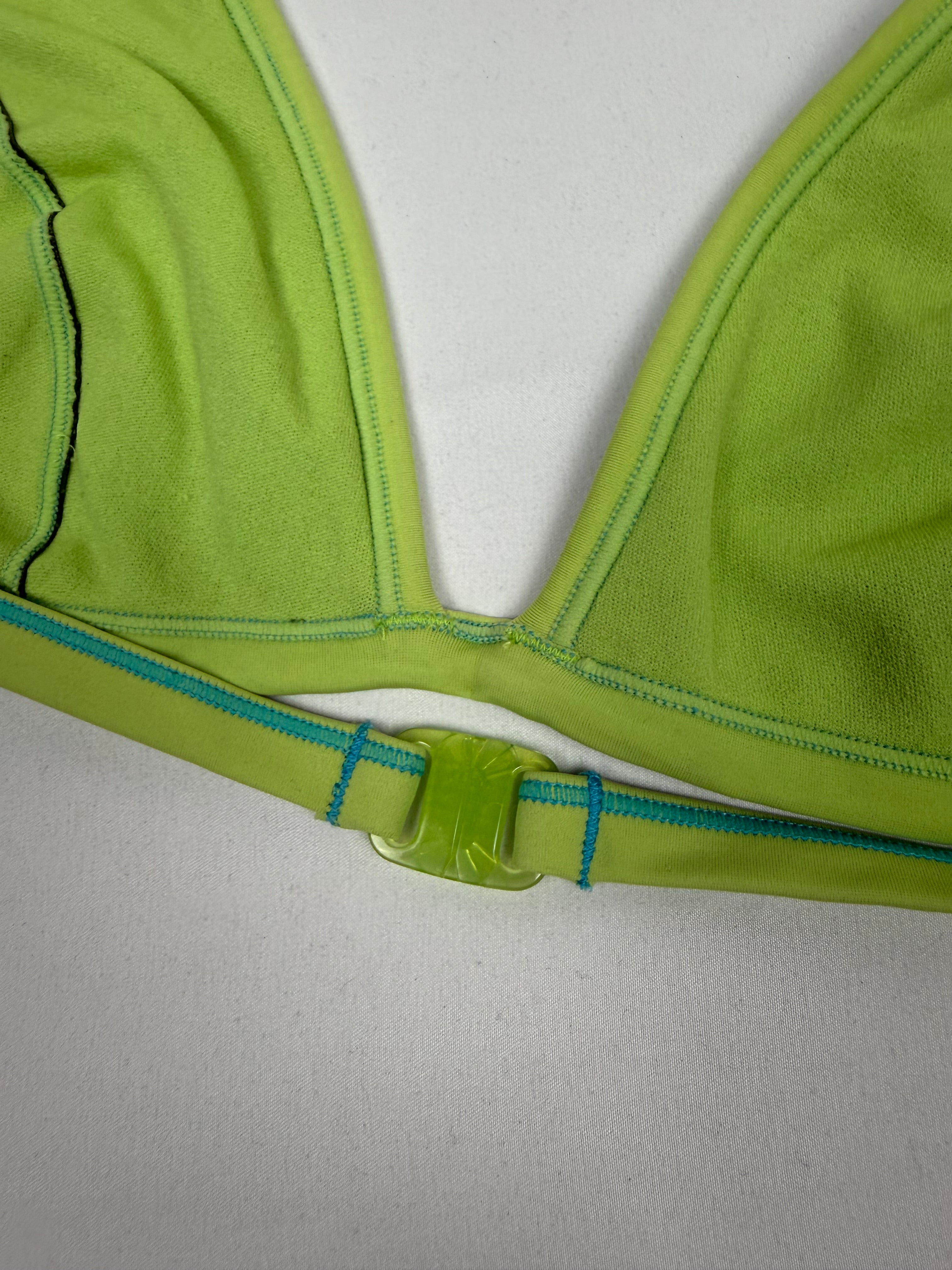 Khaki low rise bikini set (S/M)