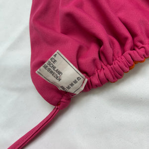 Pink & orange reversible bikini set (S/M)