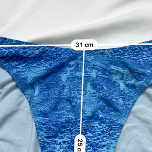 Graphic print  bikini bottom (M)