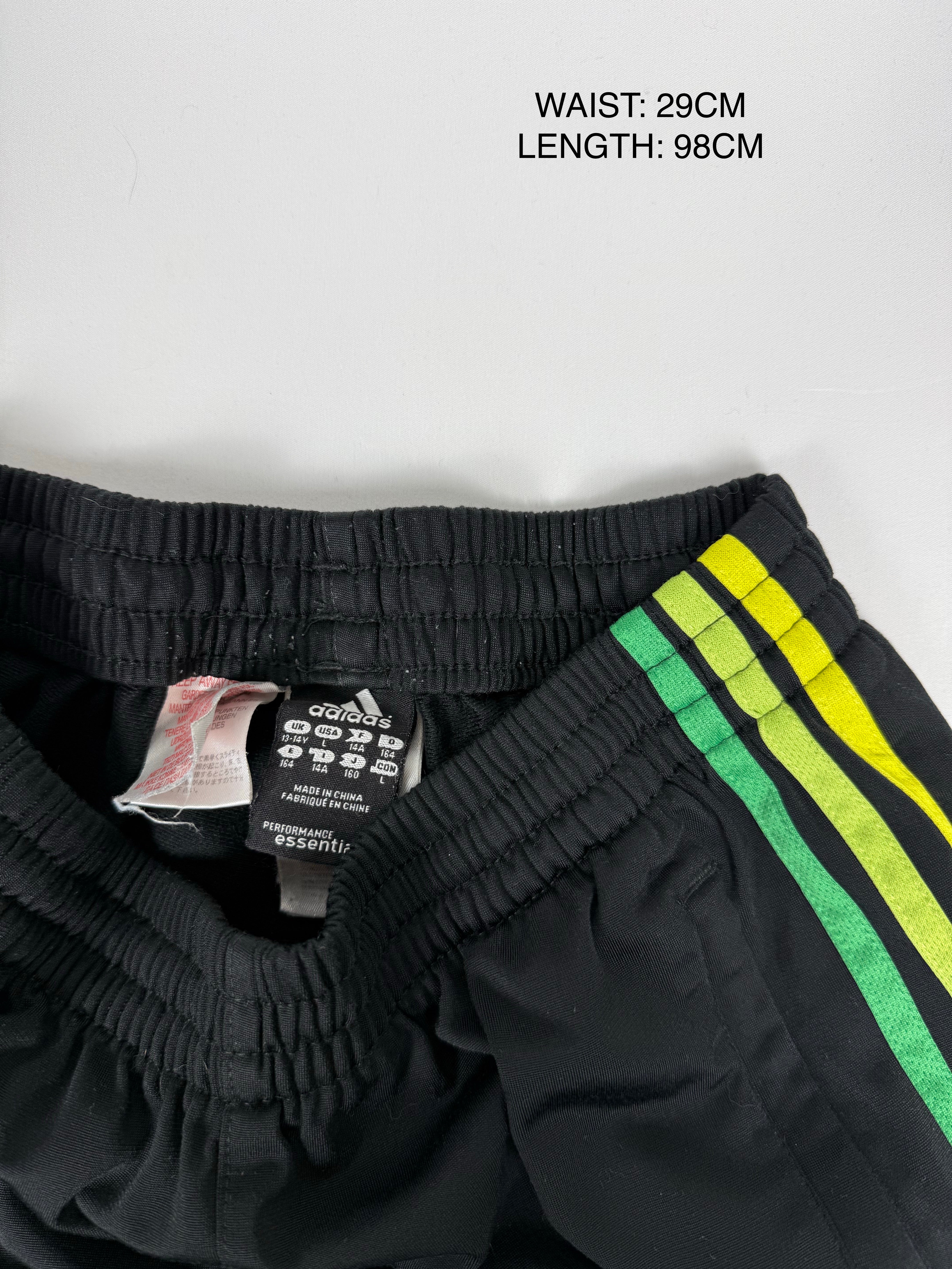 Black & yellow activewear pants (XS)