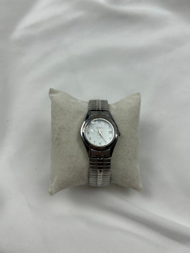 Vintage silver  inox bracelet jewelry watch