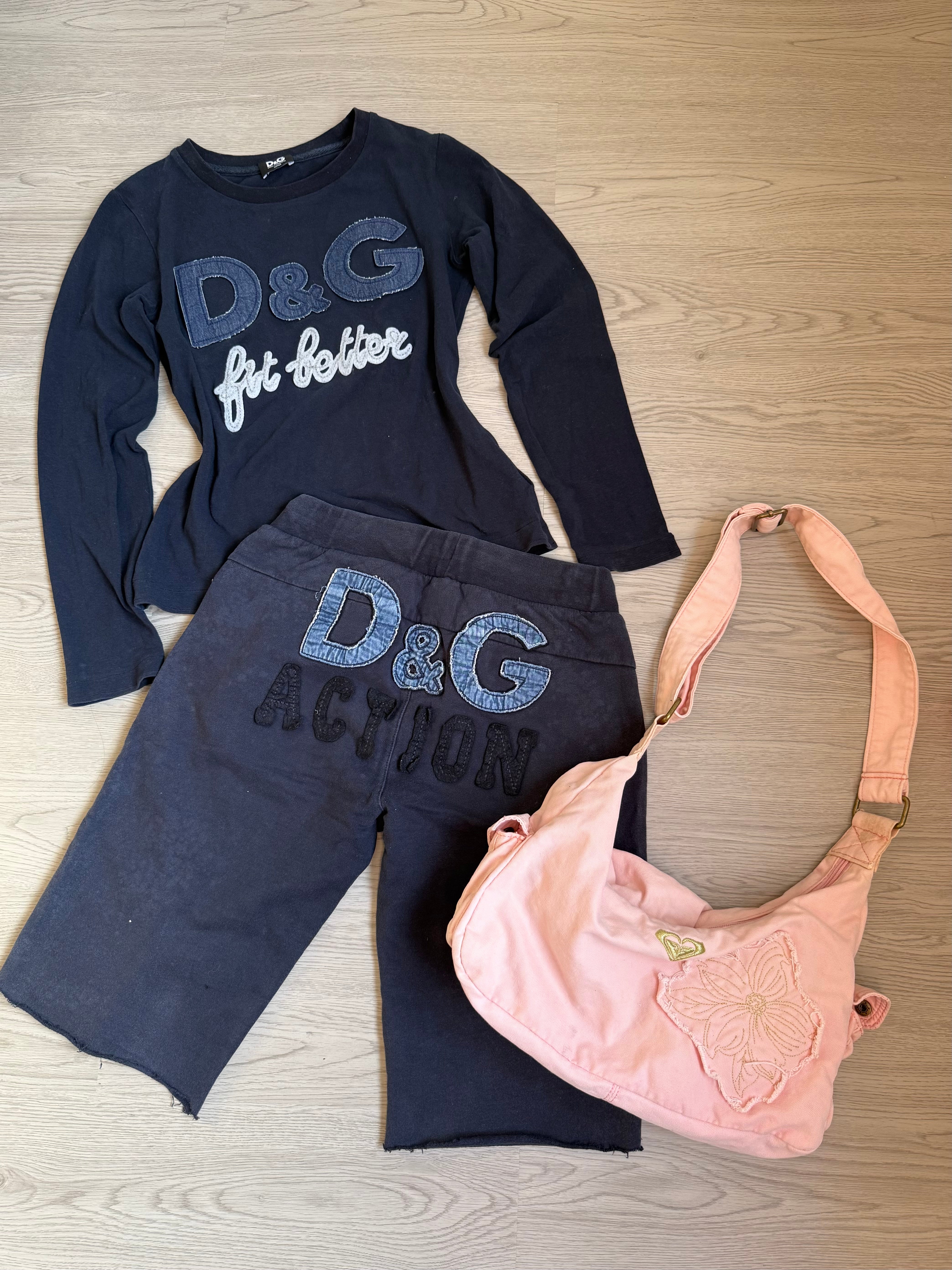 Navy cotton low rise mid short (XS/S)