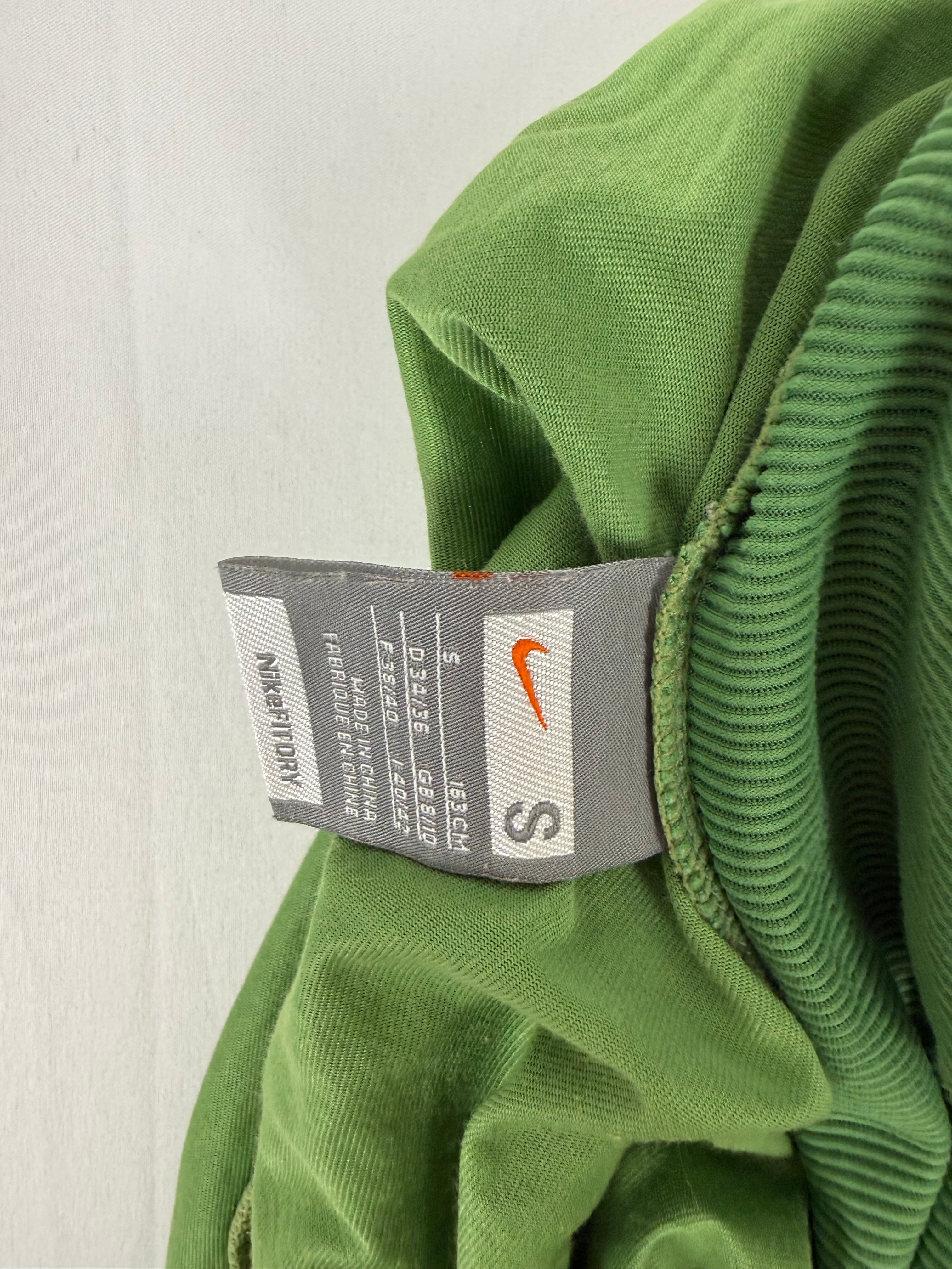 Green 2 in 1 long sleeves top (S)