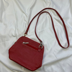 Red mini crossbody bag