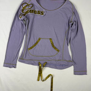 Lilac logo long sleeves top (M/L)